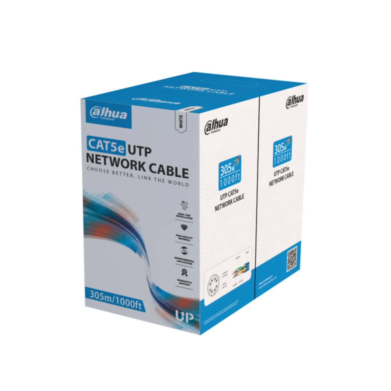 Cable UTP Cat 5E 100% Cobre 305mts — foto 1