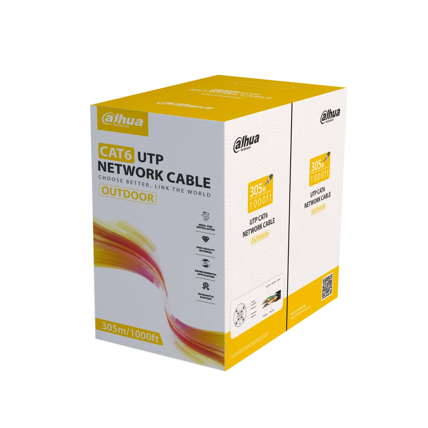 Cable UTP CAT6 Exteriores 100% Cobre — foto 1