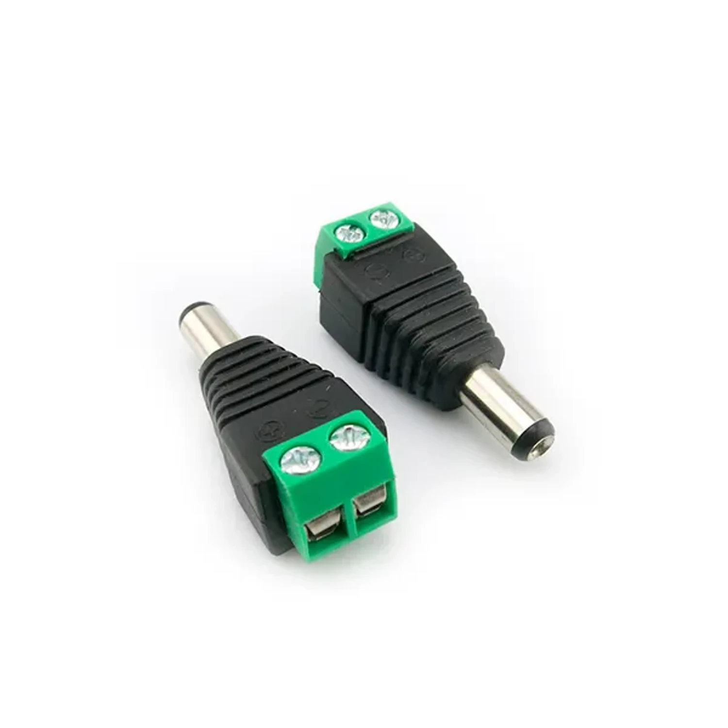 Plug DC con Bornera Bolsa 10pcs Macho — foto 1