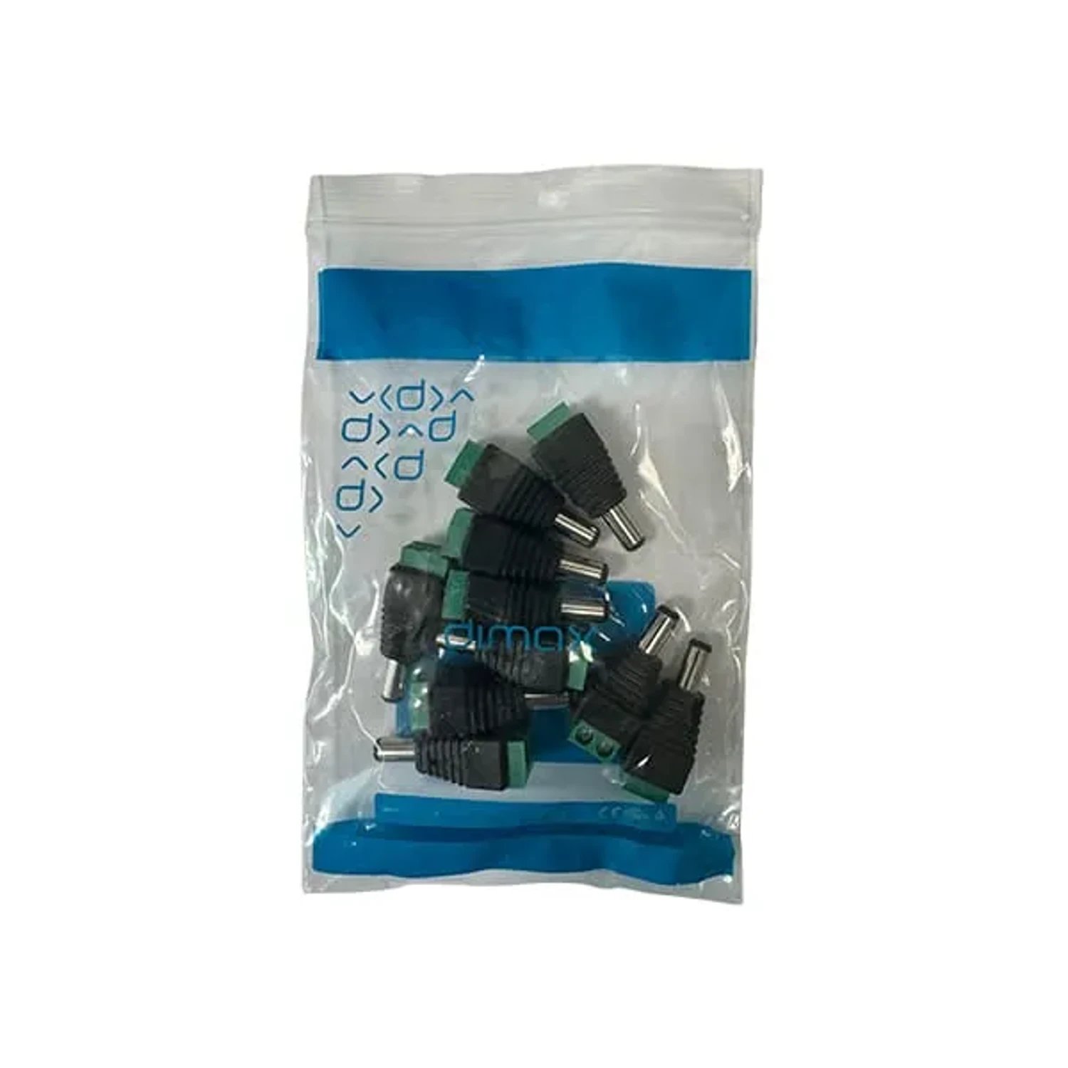 Plug DC con Bornera Bolsa 10pcs Macho — foto 2