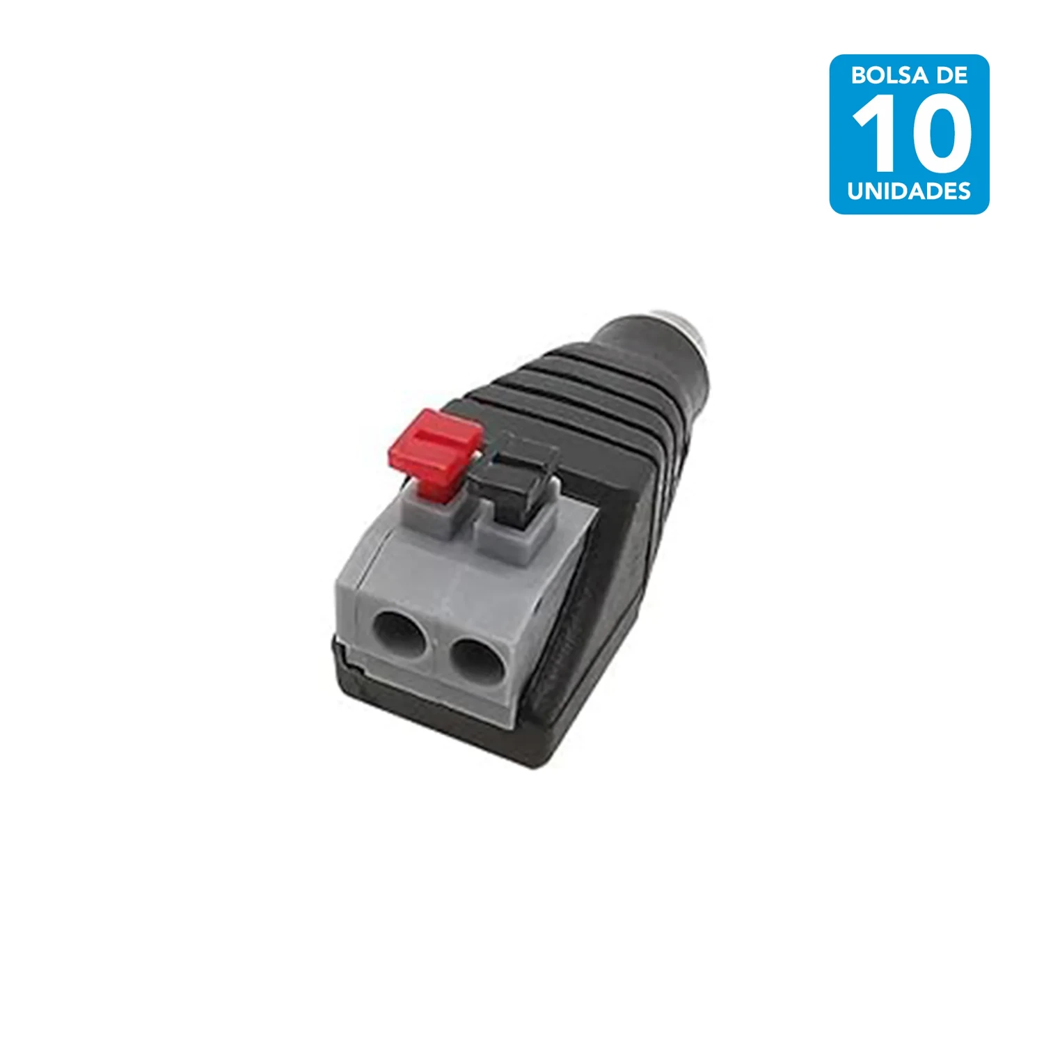 Plug DC con Bornera a Presion Hembra — foto 1