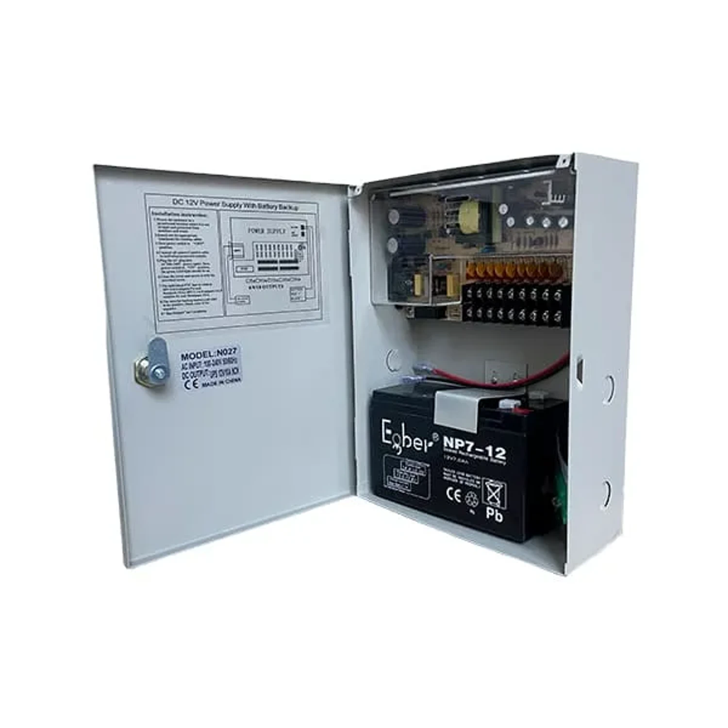 Fuente Supervisada Ups 12v 10a 9 Salidas — foto 2