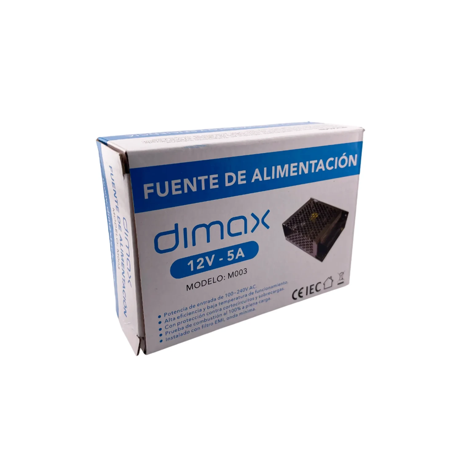 Fuente de Poder 12vdc 5amper — foto 2