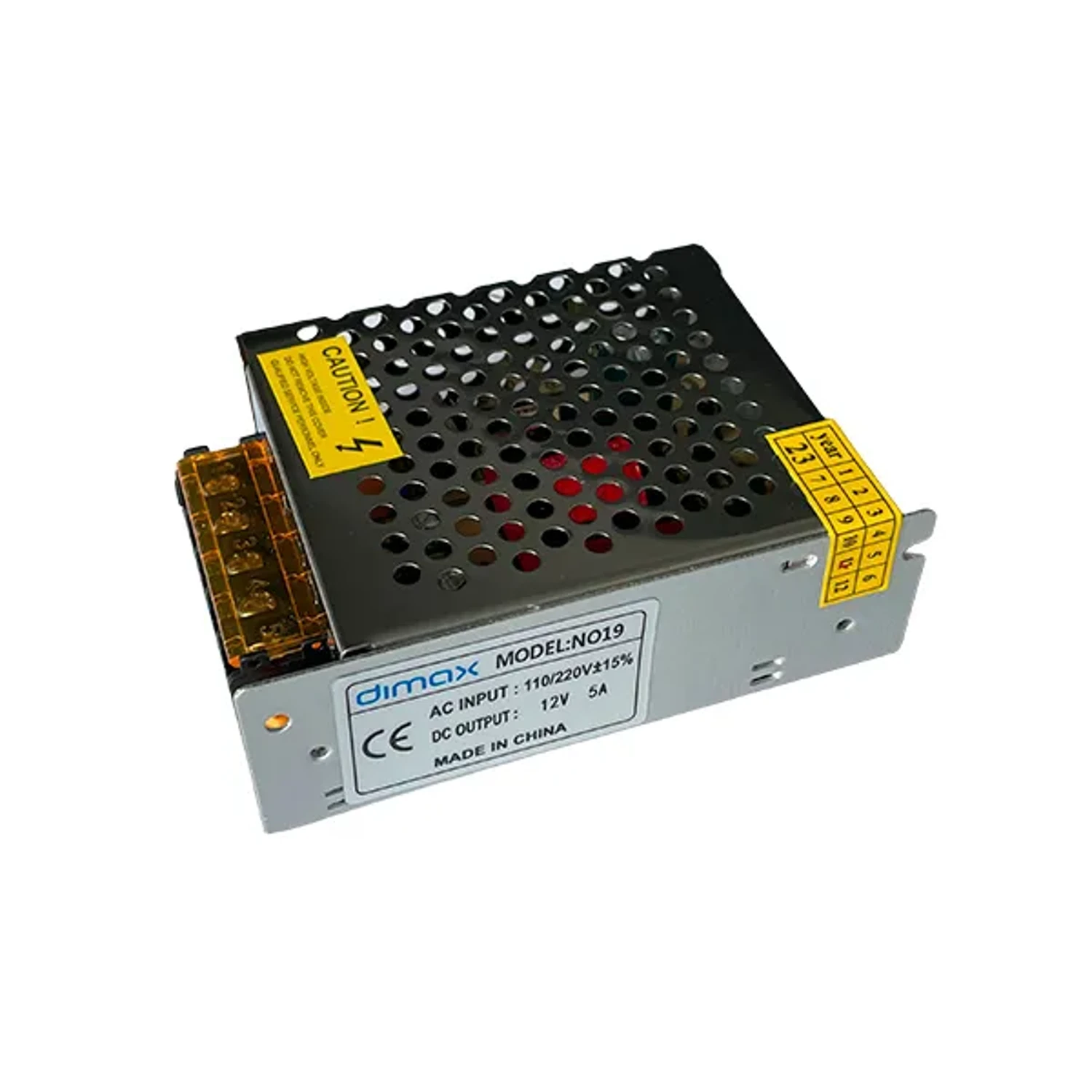 Fuente de Poder Tipo Rejilla 12vdc 5A — foto 1