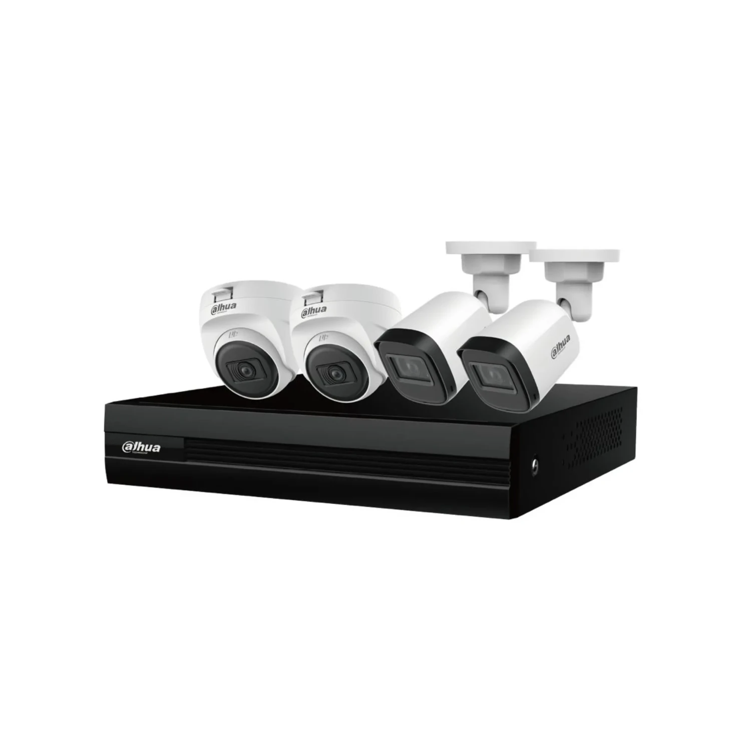 Kit Dahua 4 Camaras Plasticas 1080P — foto 1