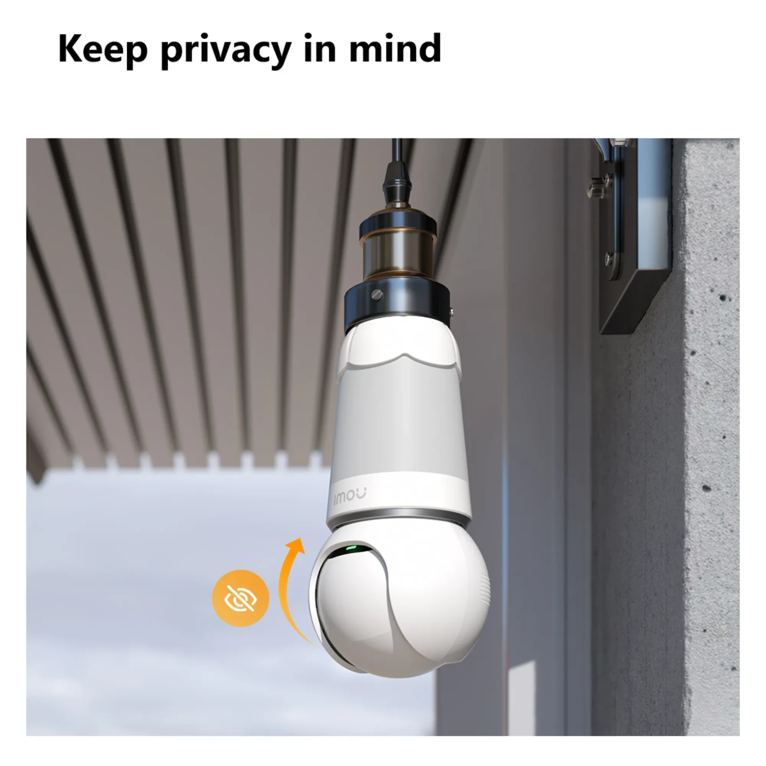 Camara IP WIFI Tipo Foco 3mp — foto 3