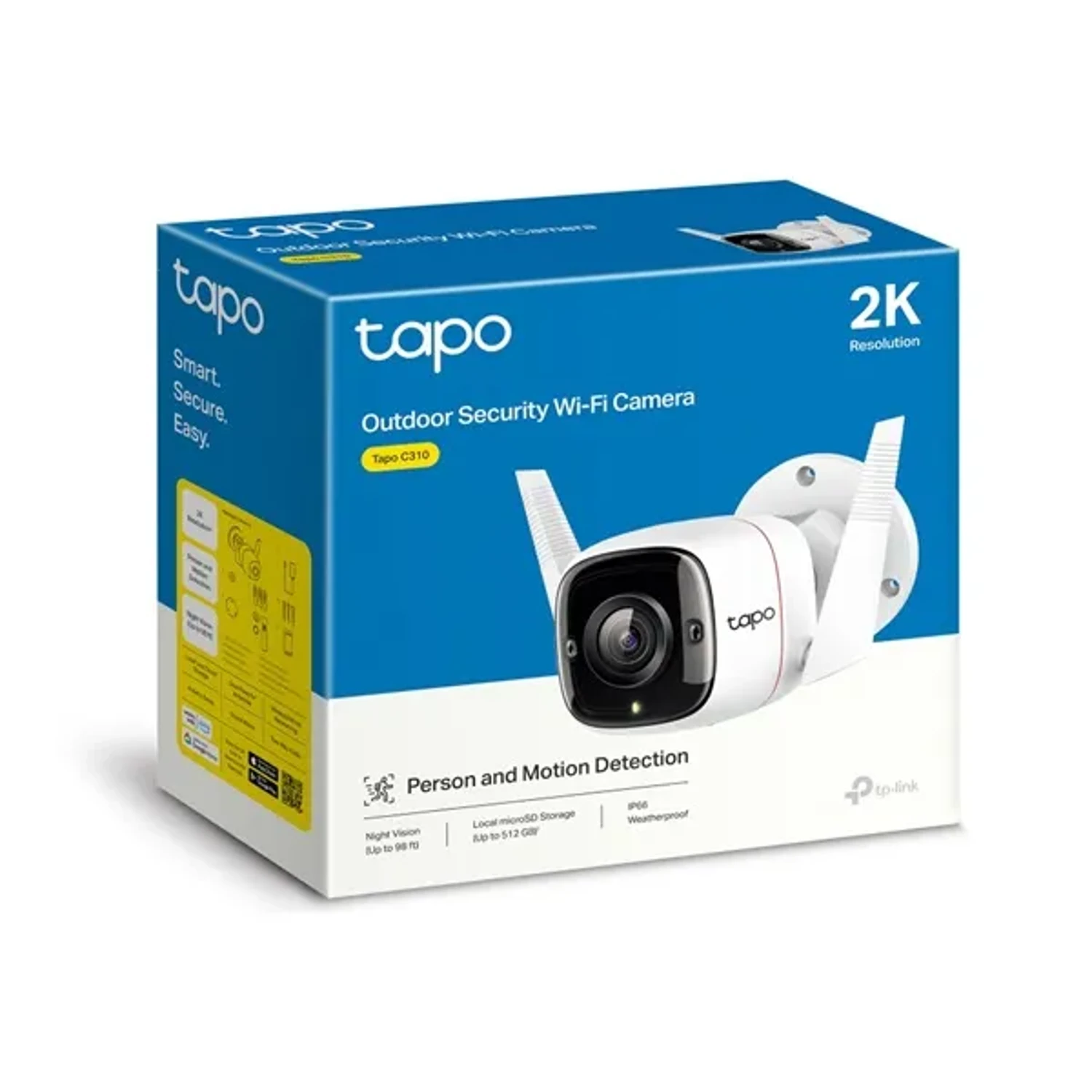 Camara WIFI Outdoor Tapo C310 3 MP Audio — foto 4