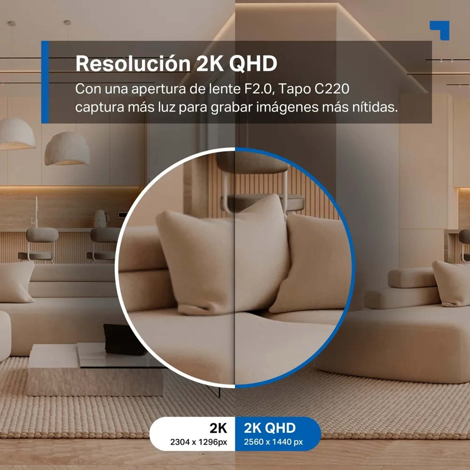 Camara WIFI Tapo C220 2K QHD 4mp (2560x — foto 6