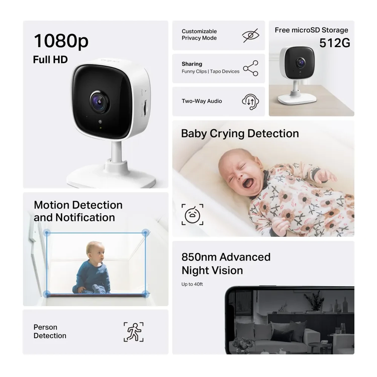 Camara WIFI Tapo C100 — foto 7
