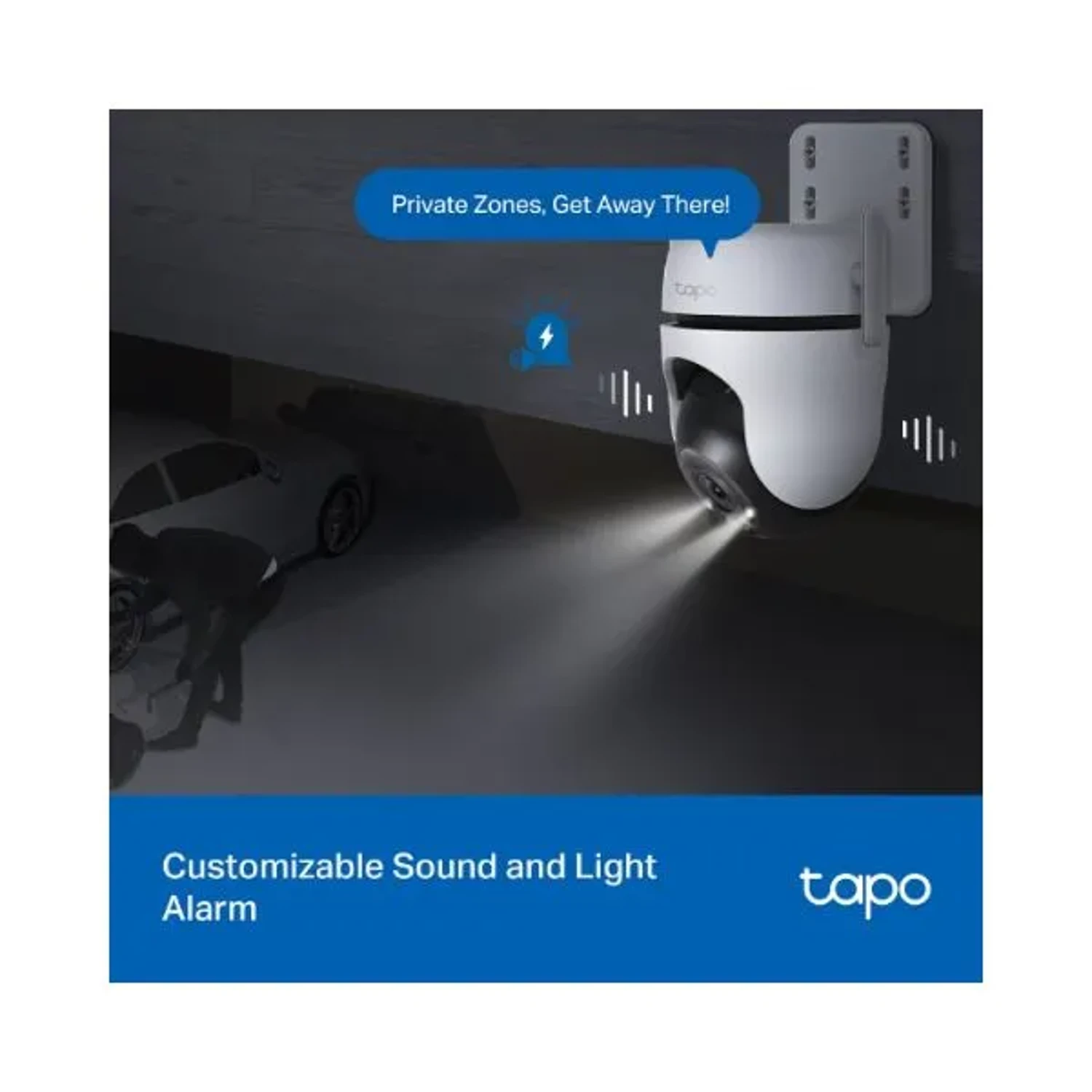 Camara WIFI Outdoor Tapo C520ws MP Audi — foto 6