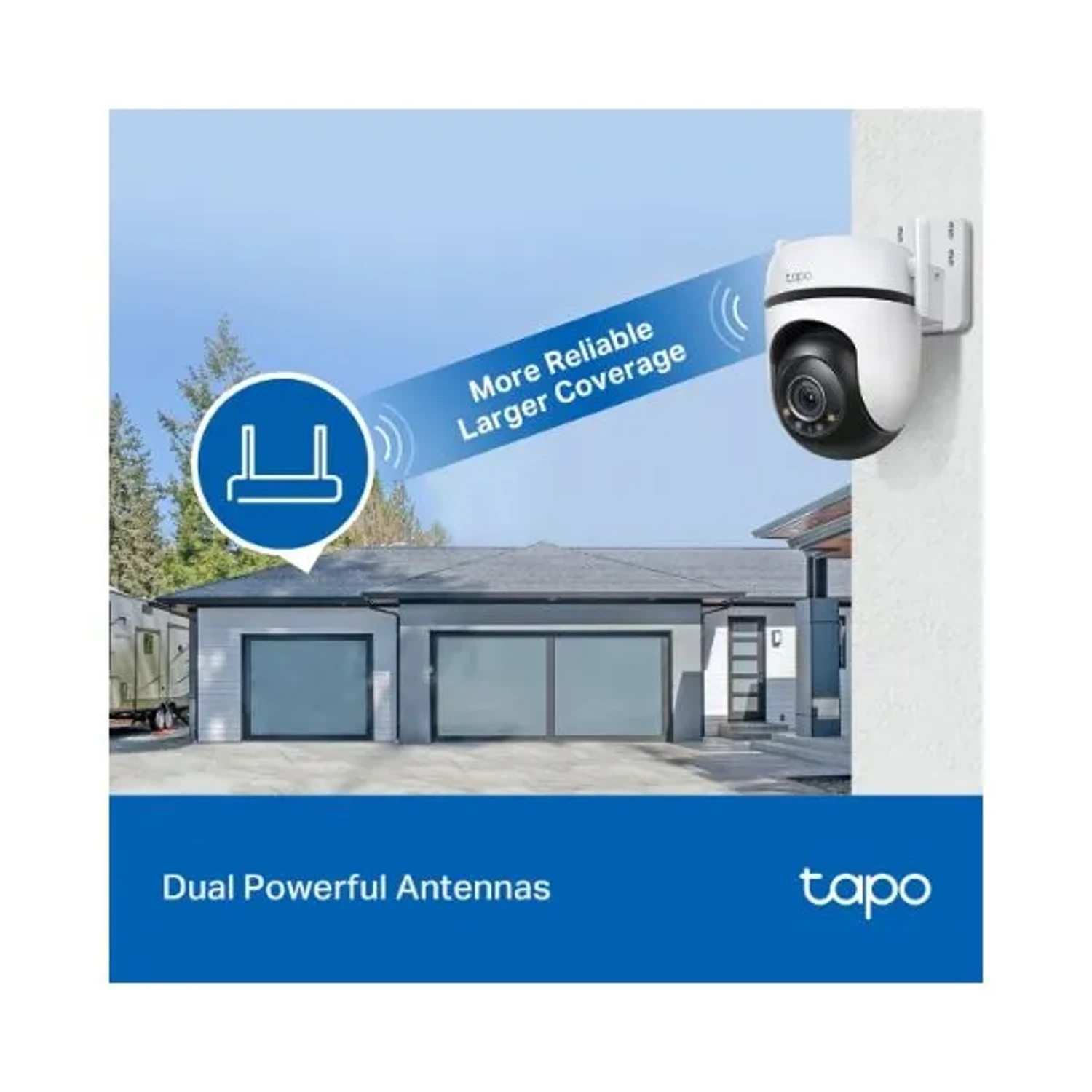 Camara WIFI Outdoor Tapo C520ws MP Audi — foto 7