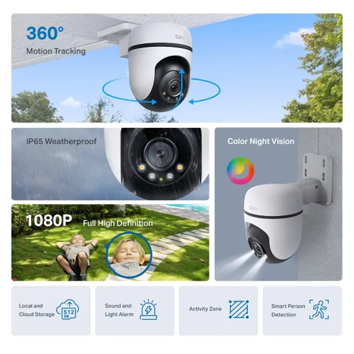 Camara WIFI Outdoor Tapo C500 2 MP — foto 4