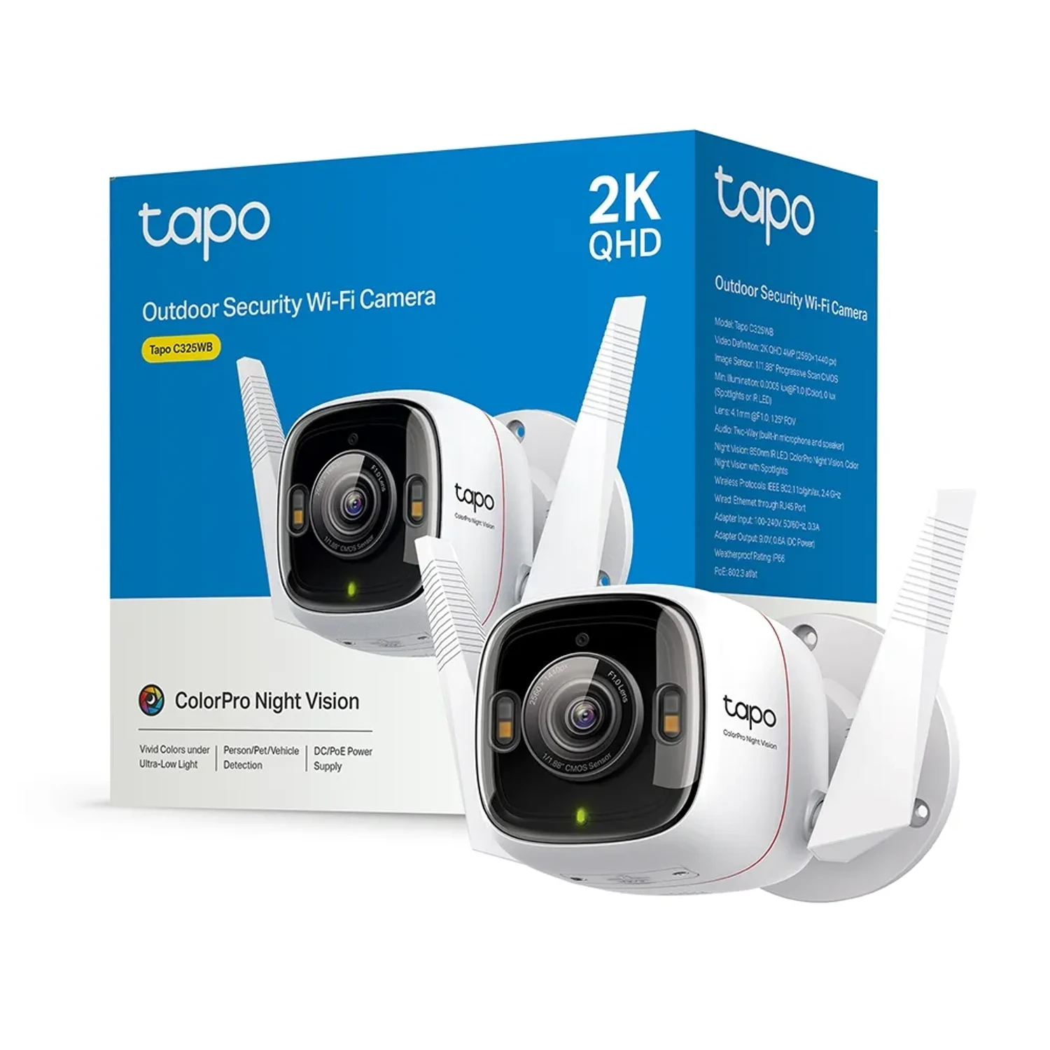 Camara WIFI Tapo C325wb 2K QHD 4mp — foto 3