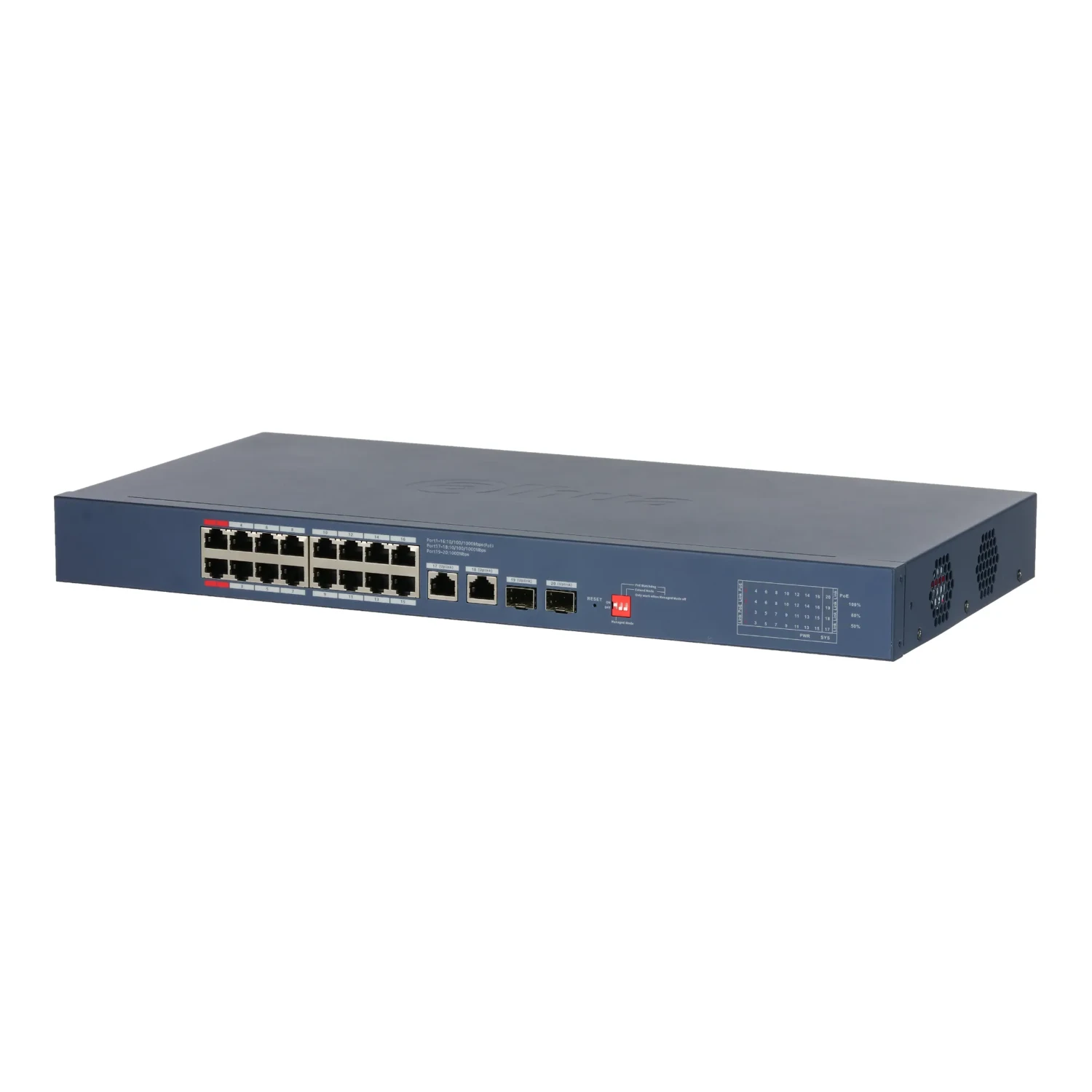 Switch Administrable Gigabit 20 Puertos — foto 1