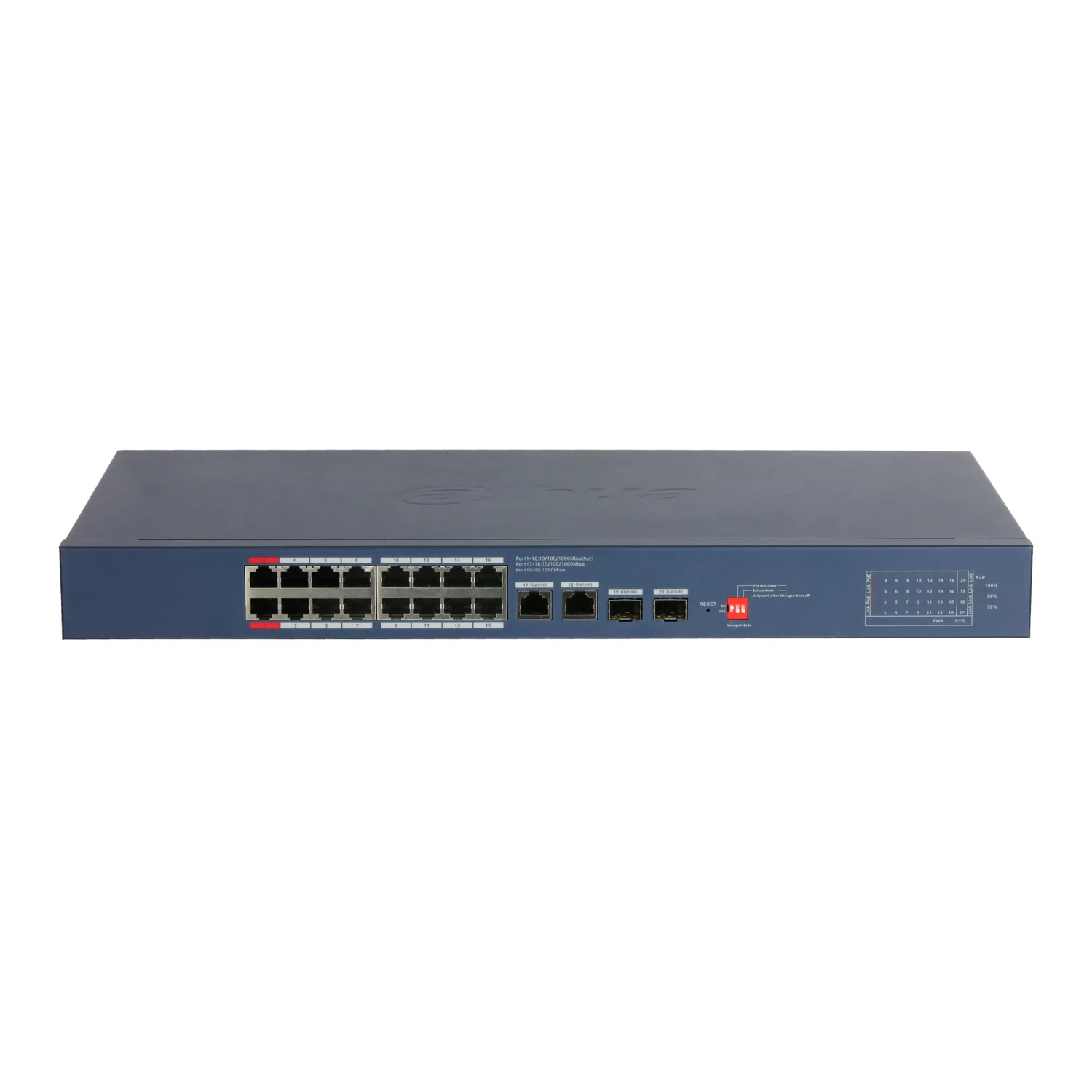 Switch Administrable Gigabit 20 Puertos — foto 3