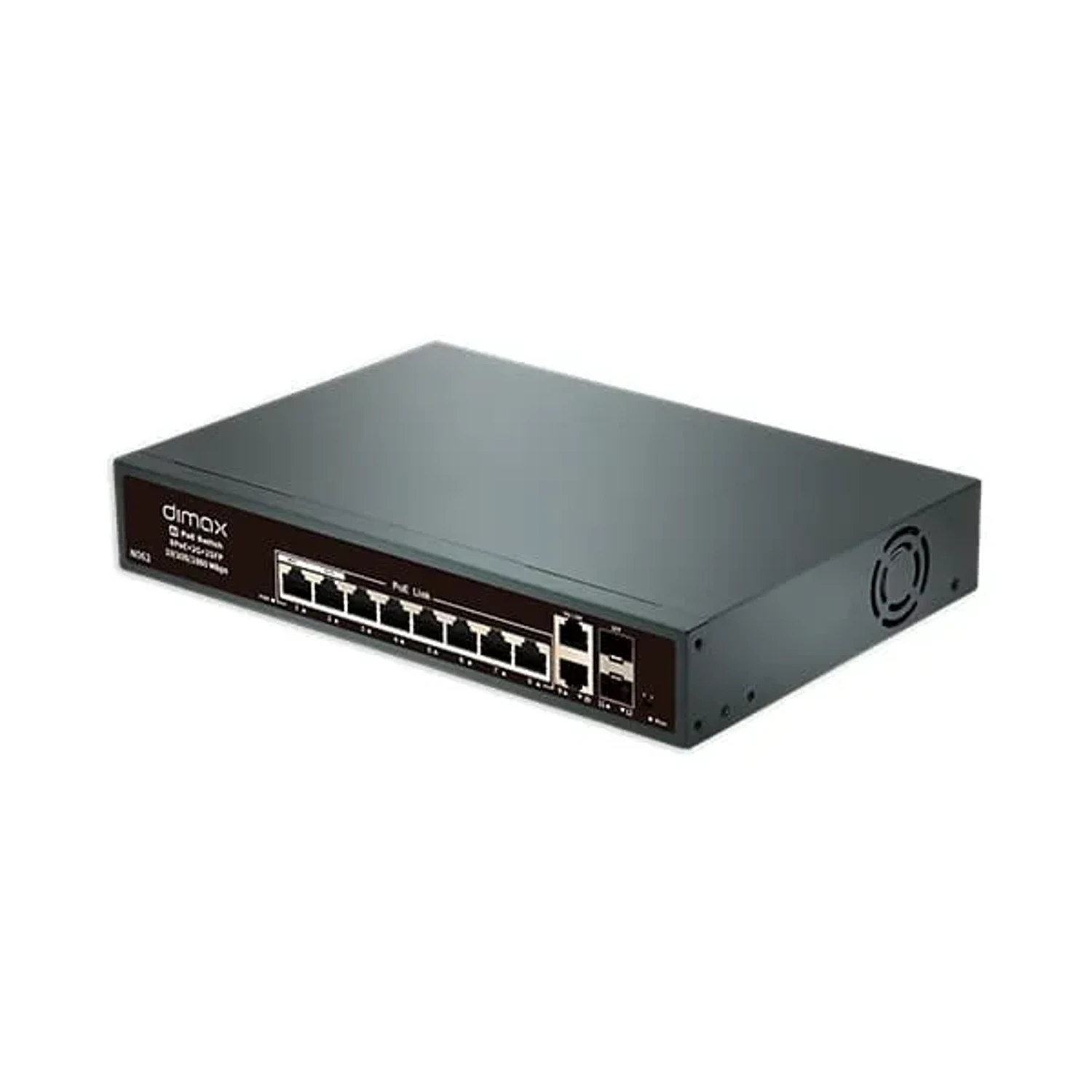 Switch de 8 Puertos Poe+2 UP Link+2sfp — foto 2