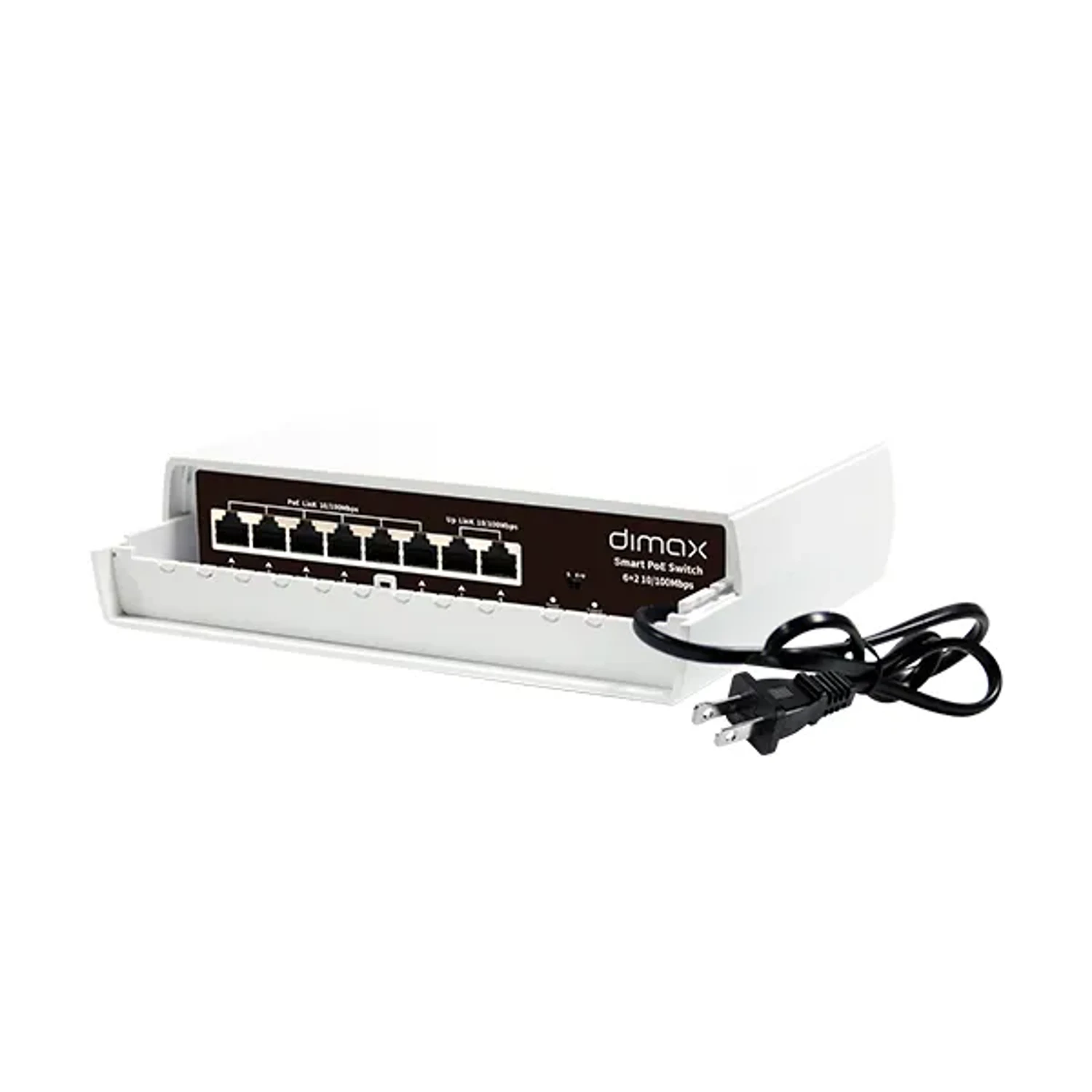 Switch de 6 Puertos POE + 2 UP Link — foto 1