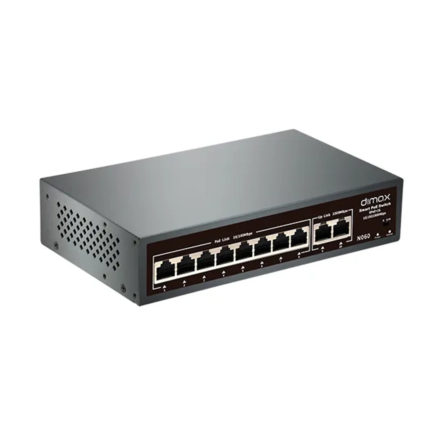 Switch de 8 Puertos POE + 2 UP Link — foto 1