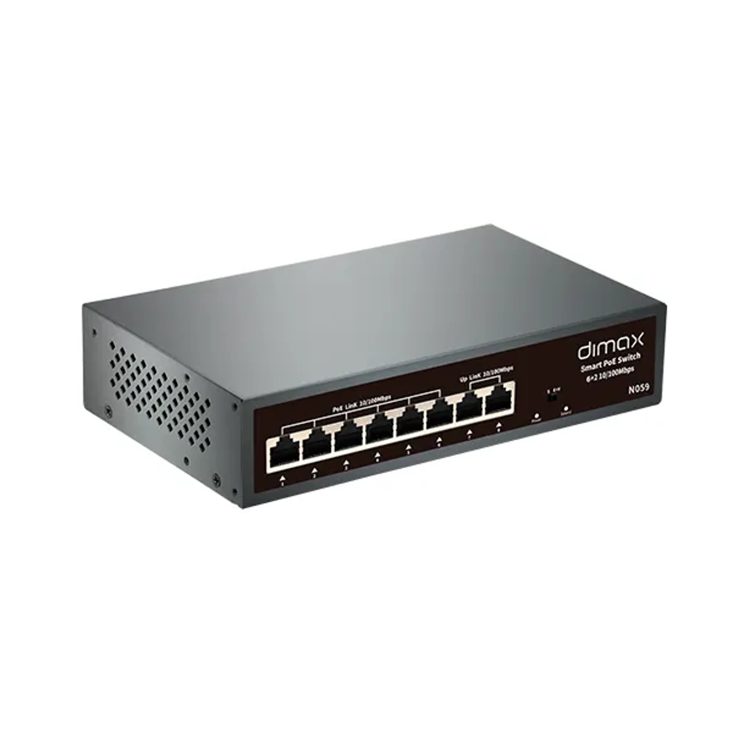 Switch de 6 Puertos POE + 2 UP Link — foto 1