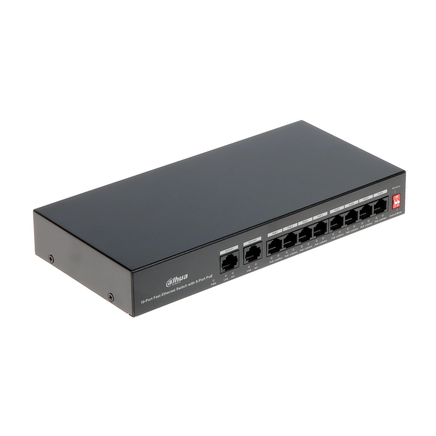 Switch POE Fast Etehrnet 10 Puertos 8P — foto 1