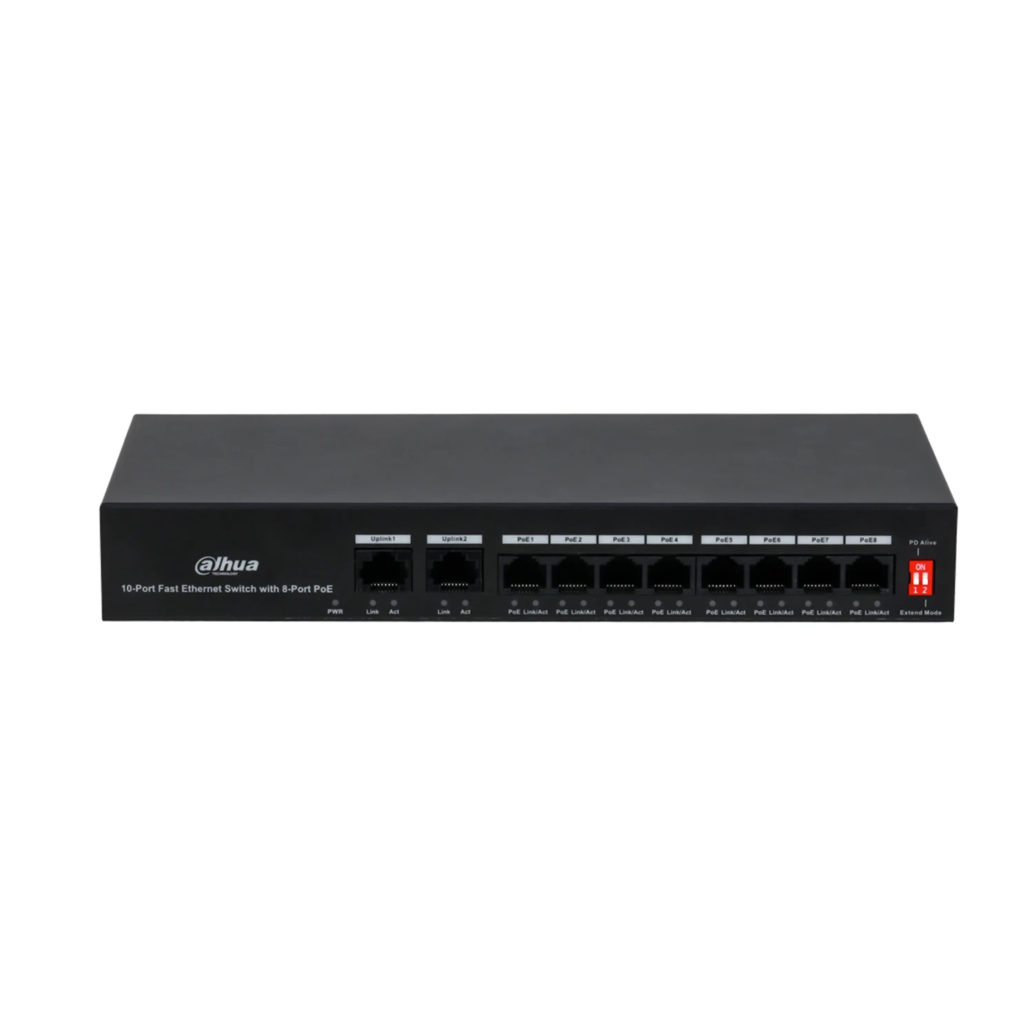 Switch POE Fast Etehrnet 10 Puertos 8P — foto 2