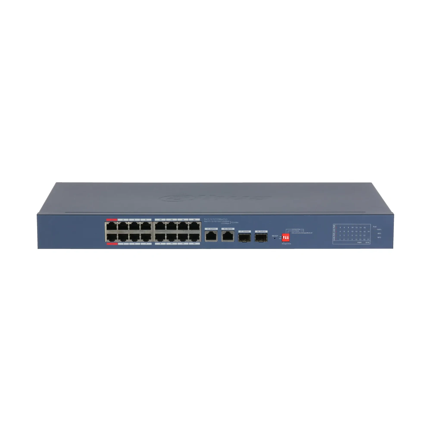 Switch Administrable de 18 Puertos POE — foto 1
