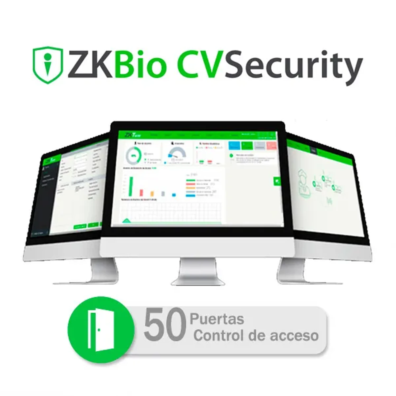Zkbio Cvsecurity Modulo Acceso 50 Puerta — foto 2