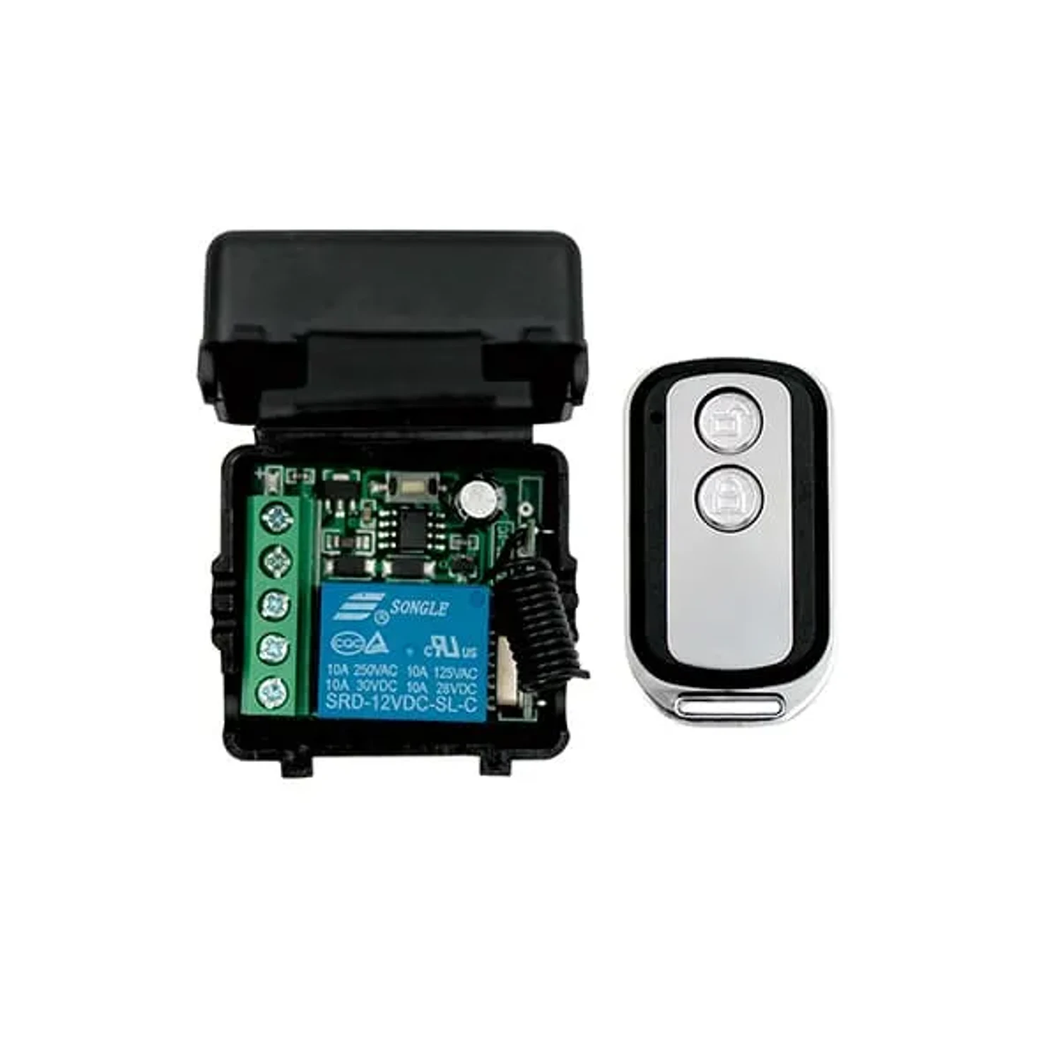 Modulo Receptor con Relay+control Remoto — foto 1