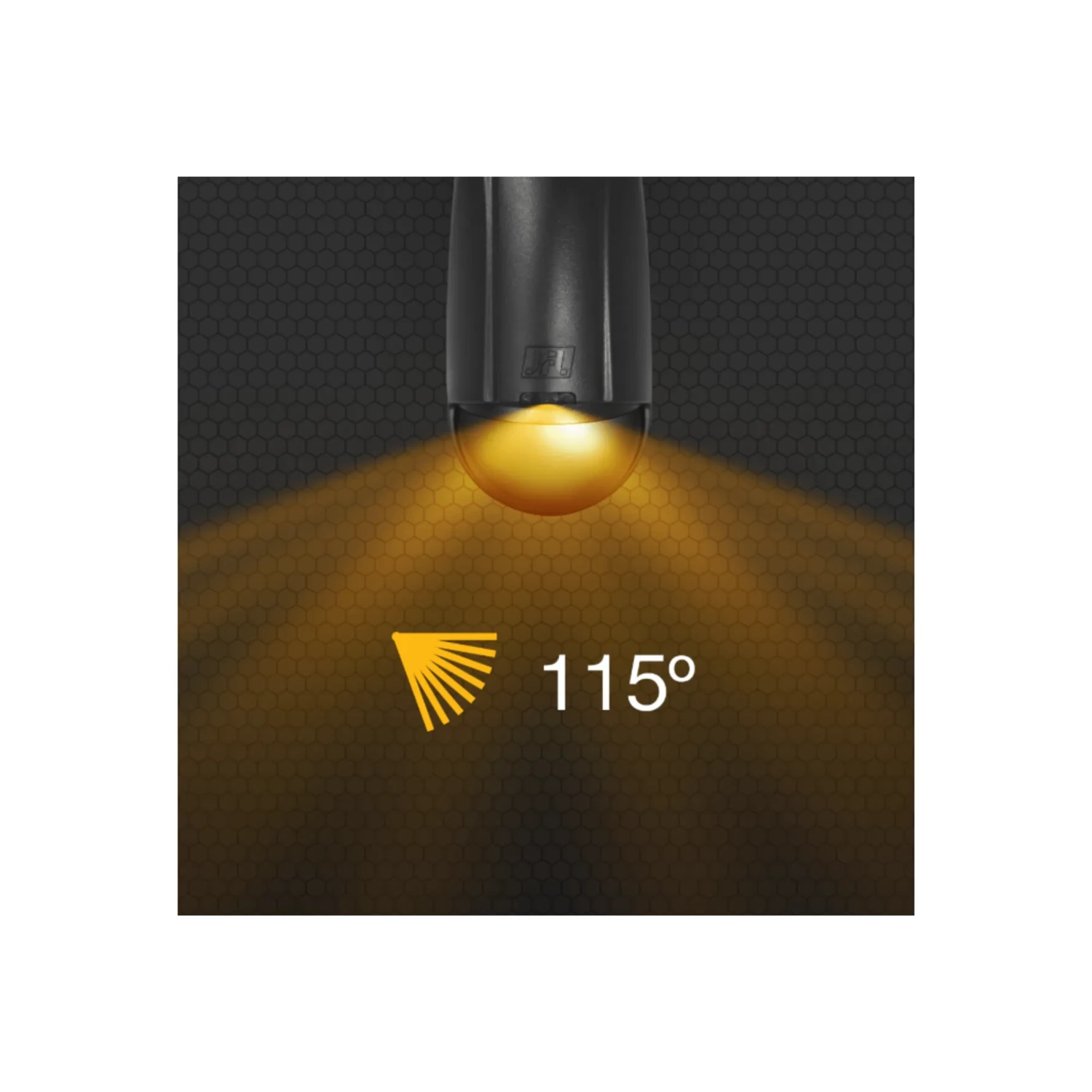 Sensor de Movimiento Negro - Cableado — foto 2
