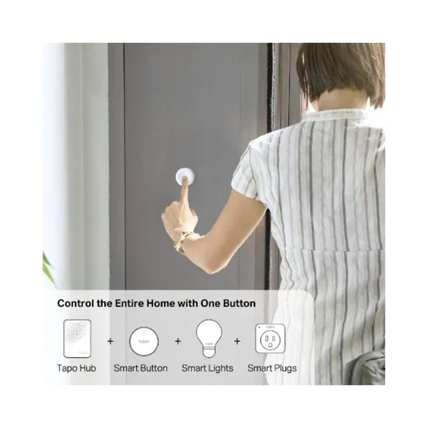 Boton Smart Tapo S200b Funcion Personal — foto 4