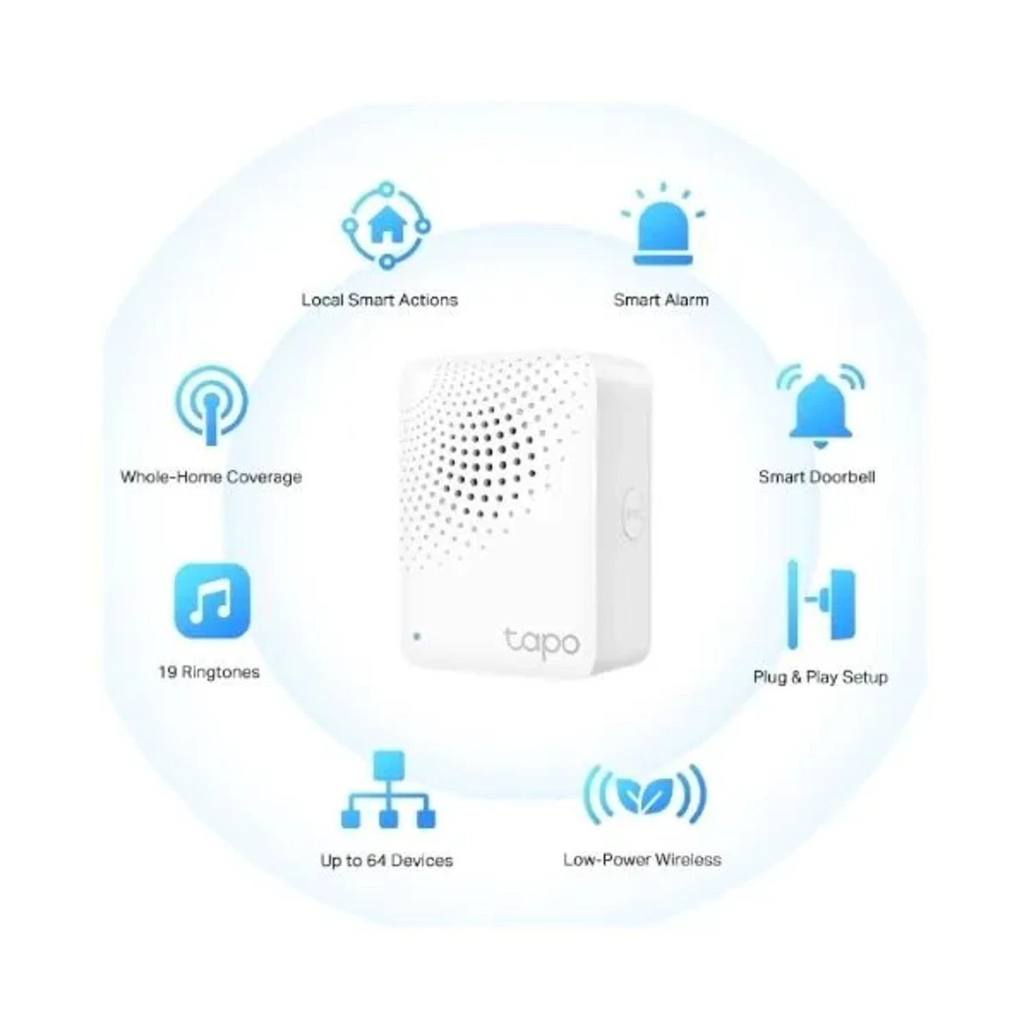Hub Smart con Alarma Tapo H100 WIFI 2. — foto 2