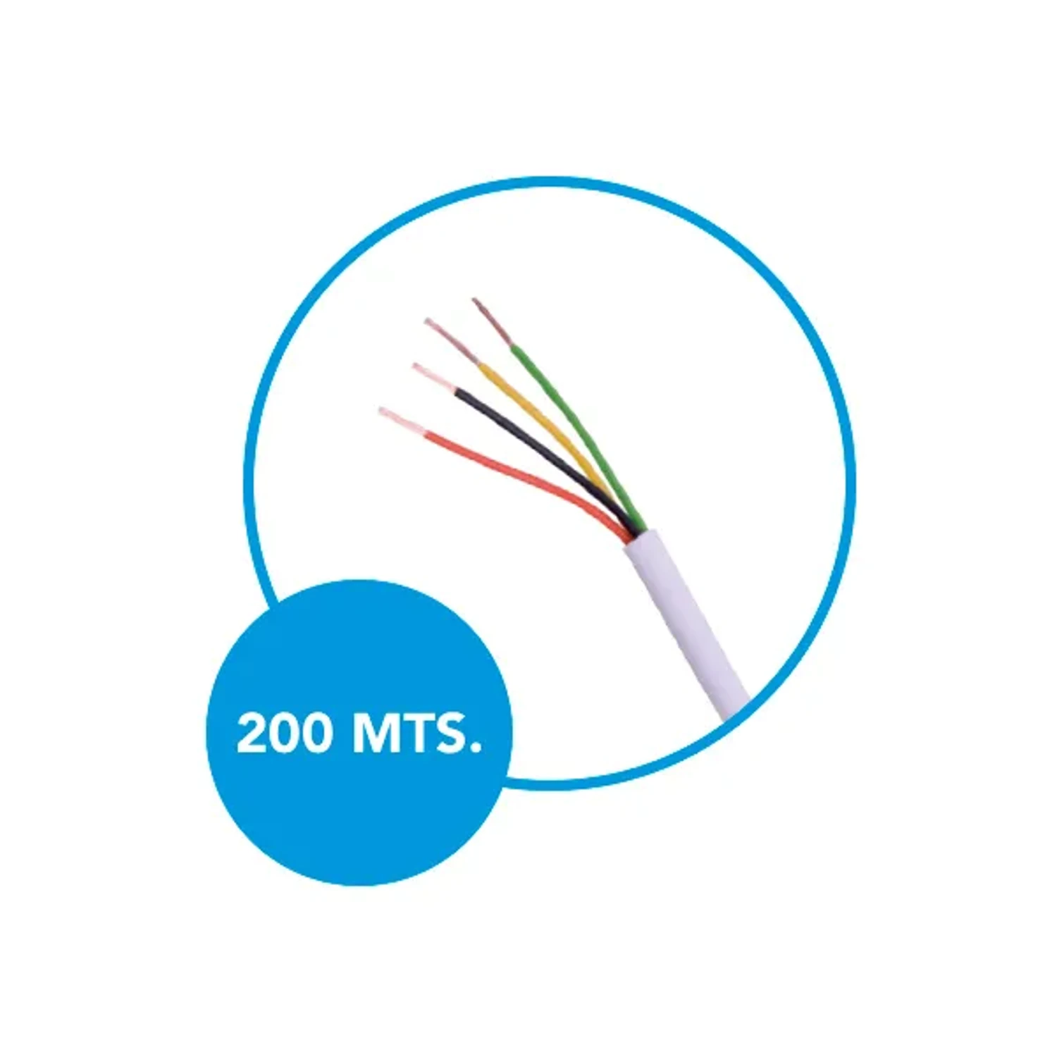 Cable para Alarmas 4hilos Unifilar 22awg — foto 2