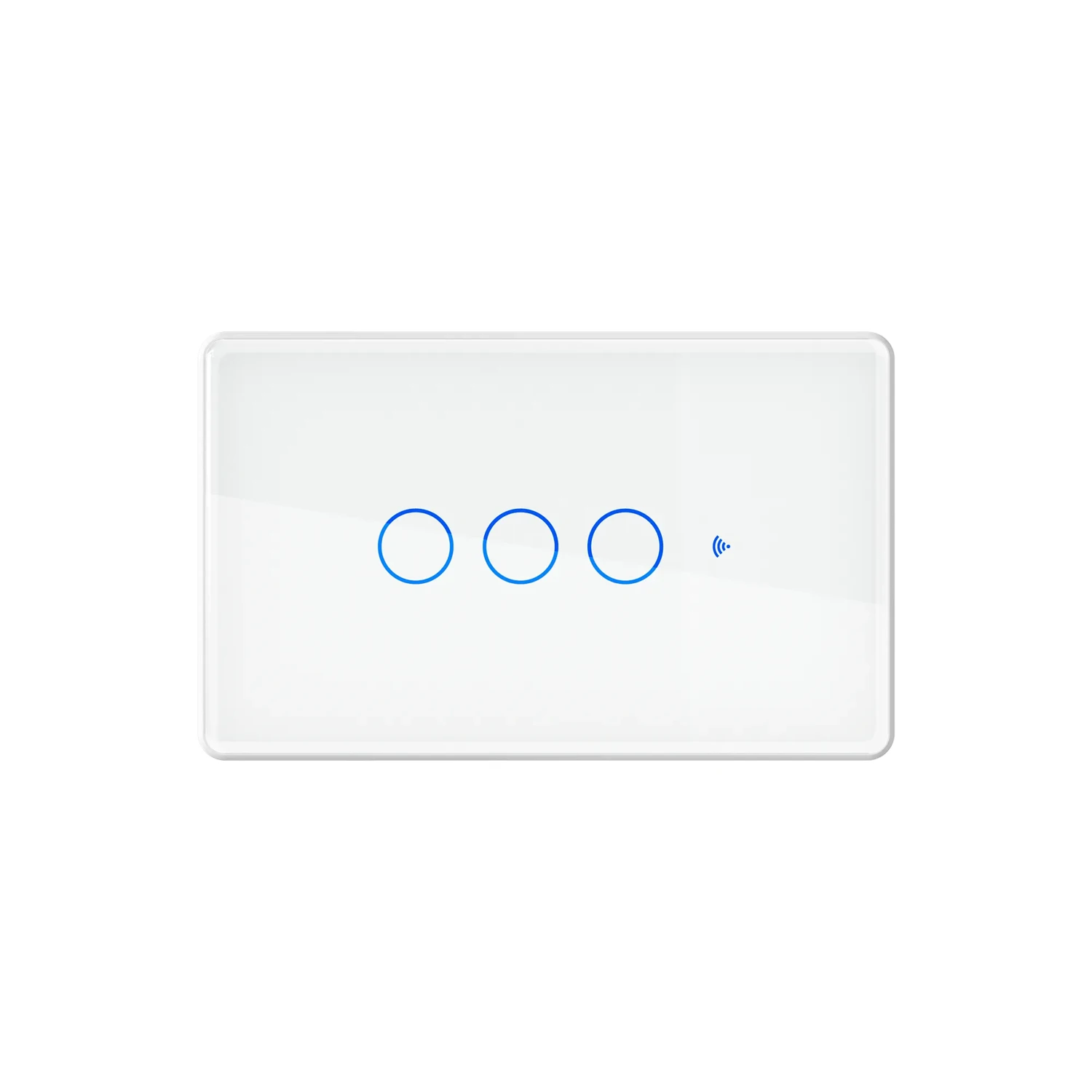 Interruptor Zigbee Color Blanco - 3 Gang — foto 3