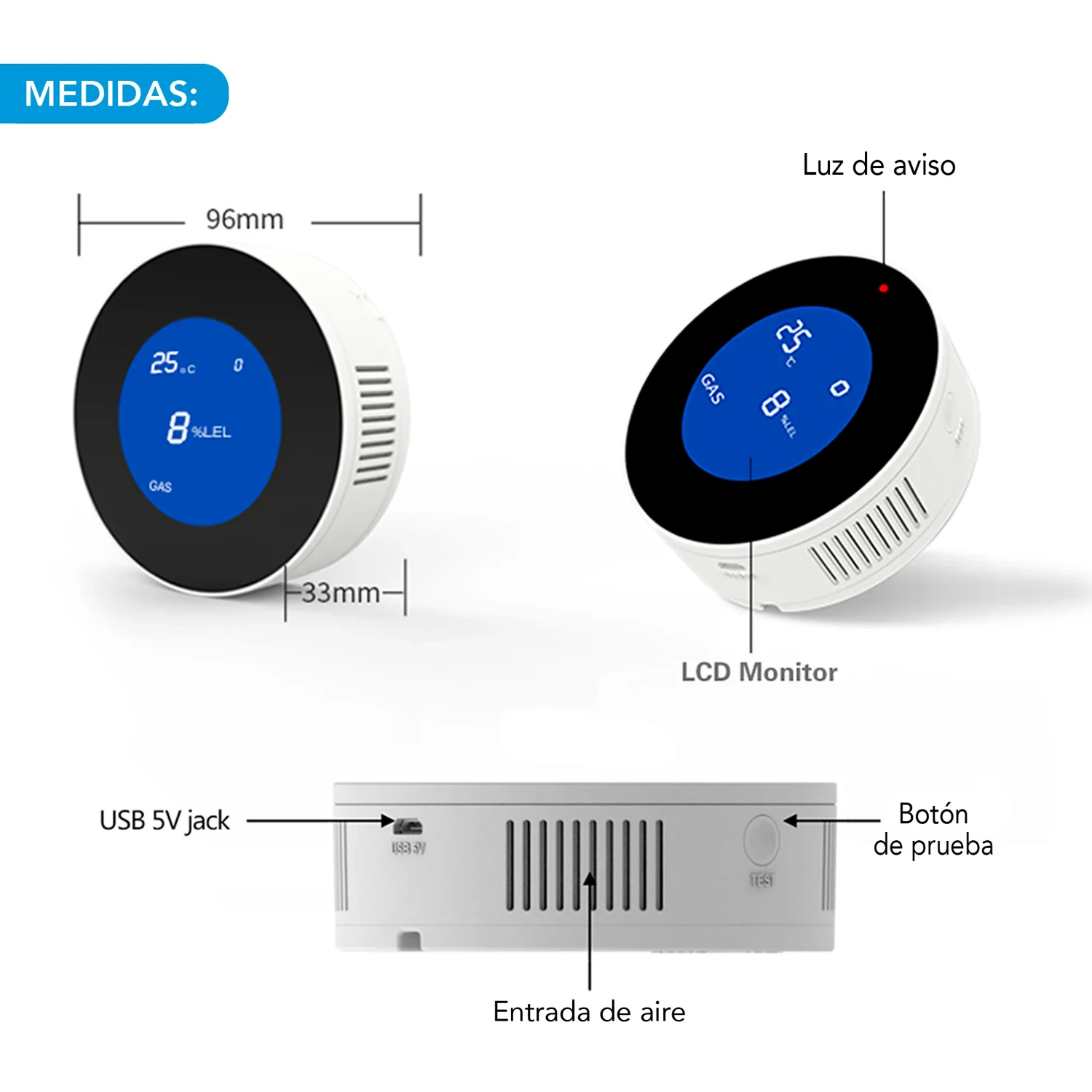 Sensor de Gas WIFI Smart — foto 7