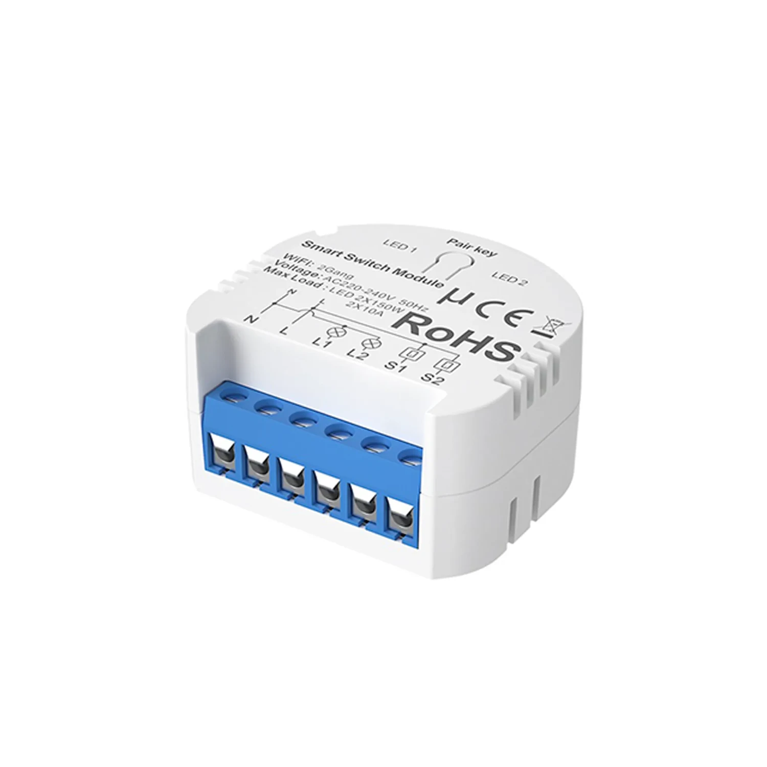 Módulo de Interruptor WIFI - 2 Tomas — foto 5