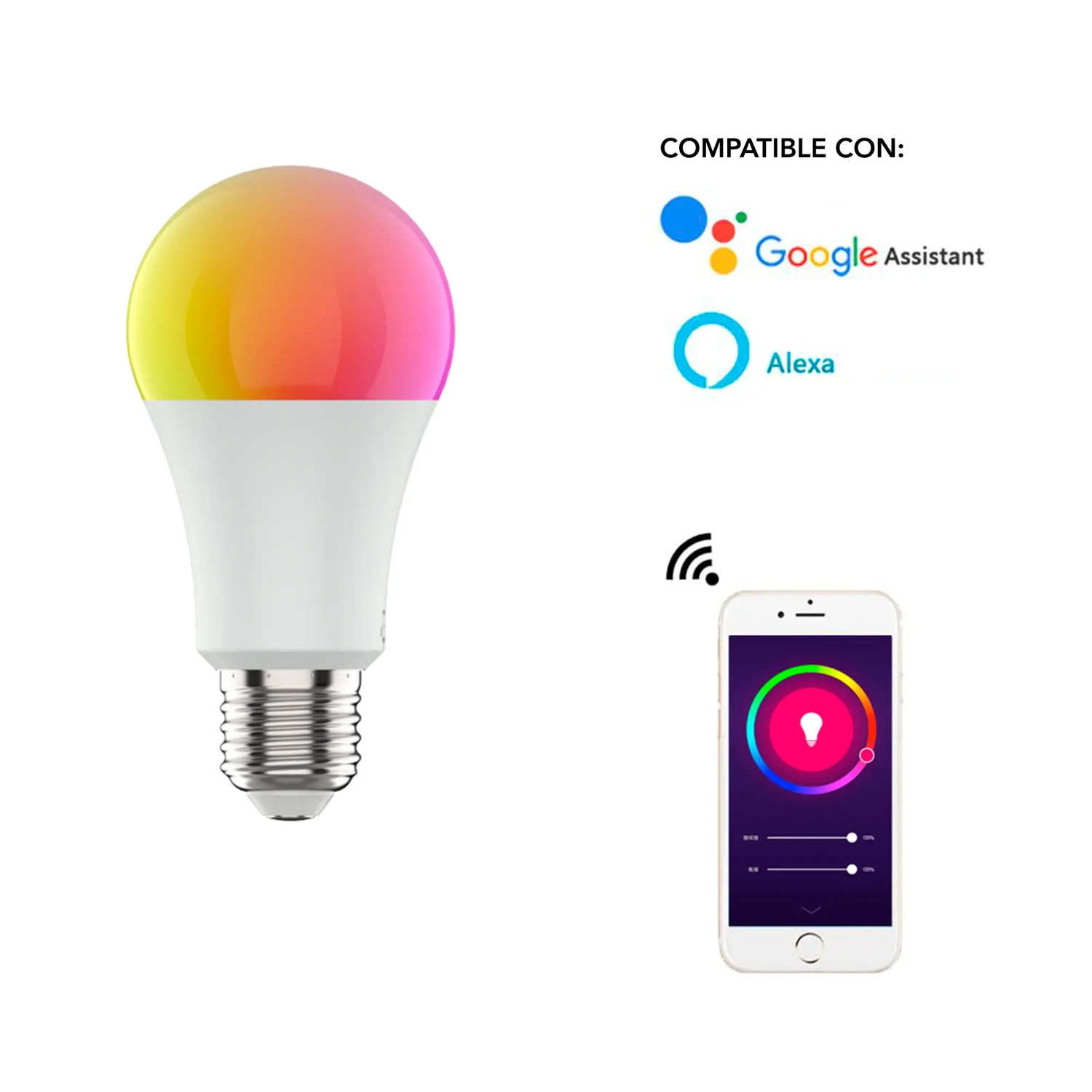 Bombilla Smart Rgb+cw — foto 1