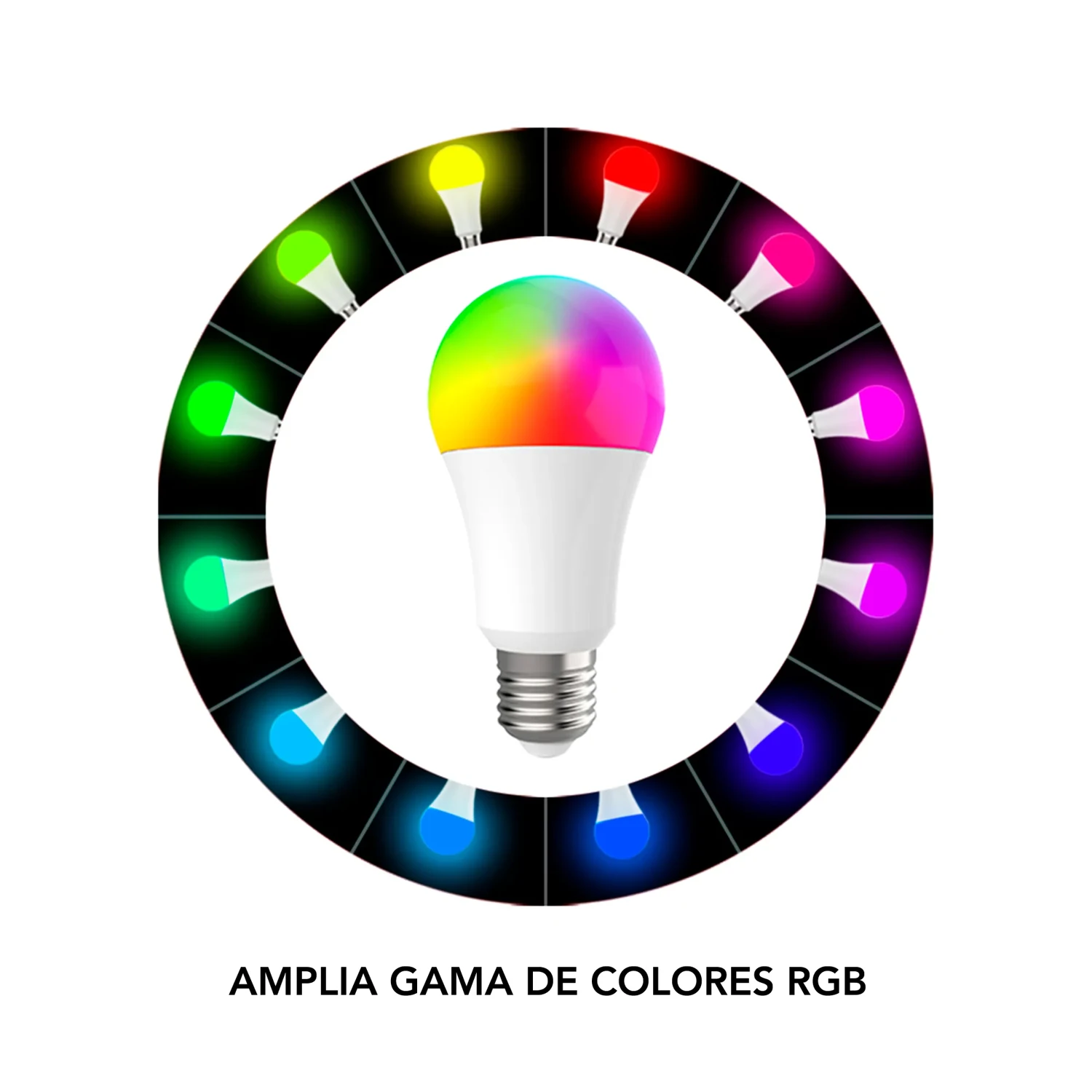 Bombilla Smart Rgb+cw — foto 2