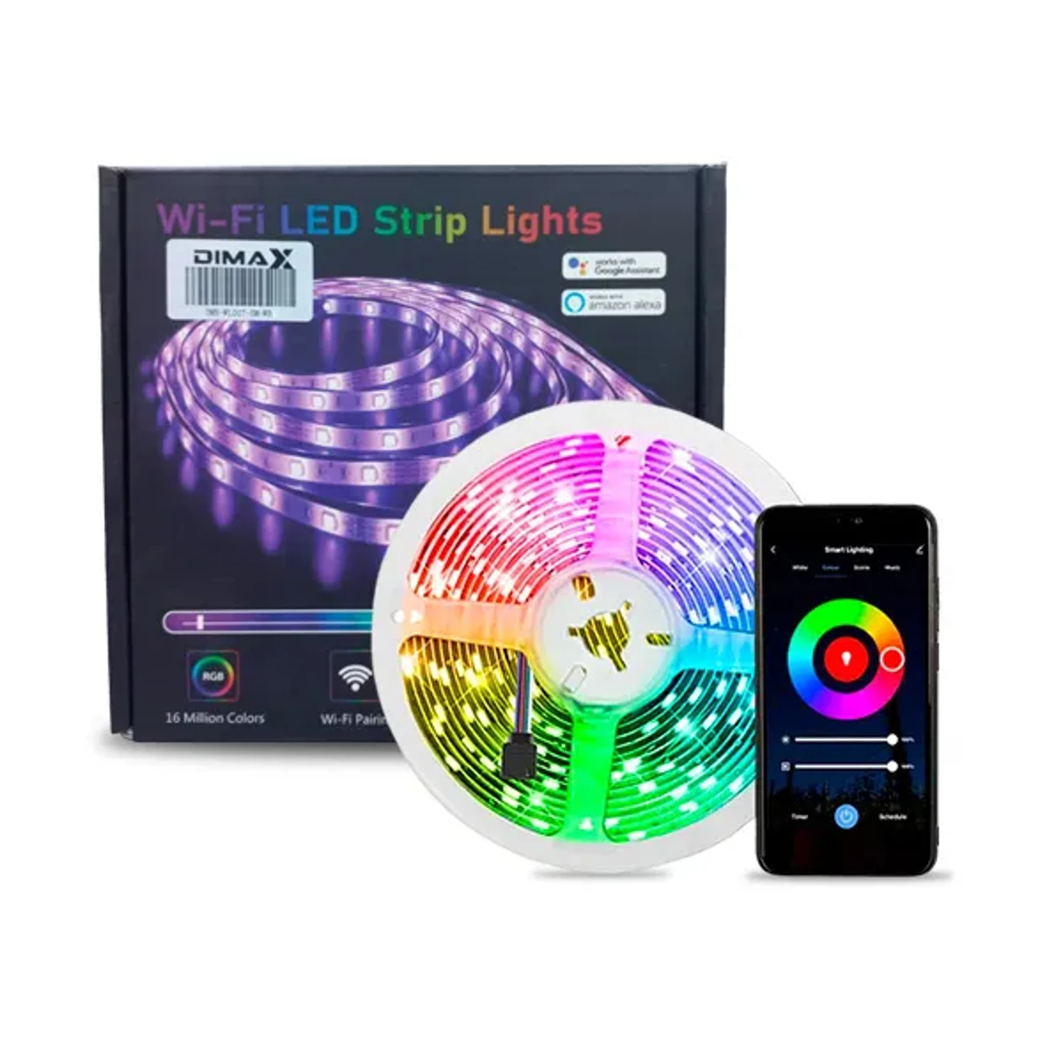 Tira de Luz Led, de 5m, Wifi, Bluetooth — foto 1