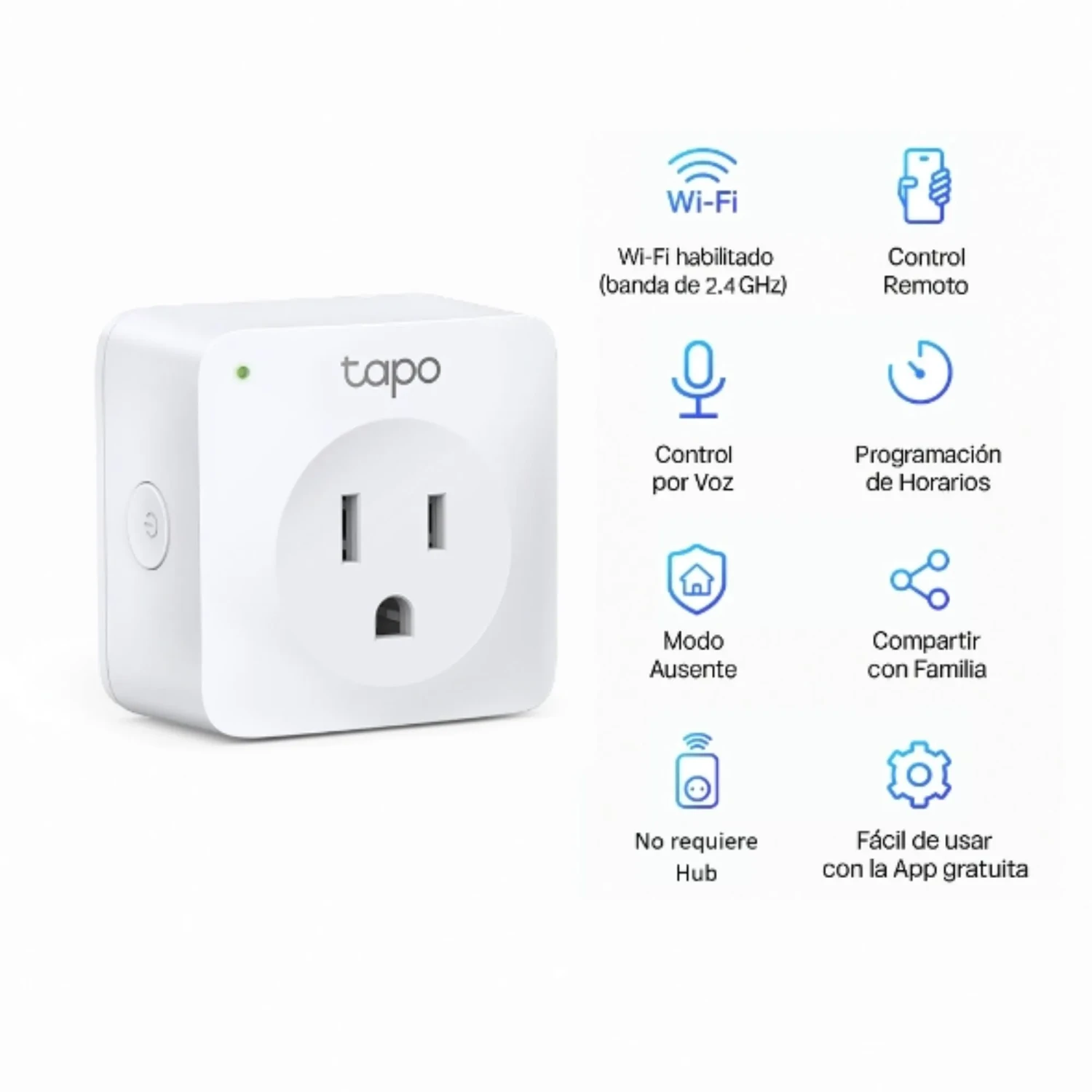 Mini Enchufes Smart Wifi(1-pack) P100 — foto 1