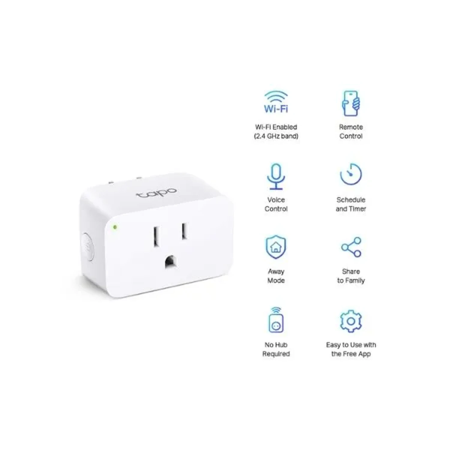 Mini Enchufes Smart WIFI Tapo P105 — foto 2