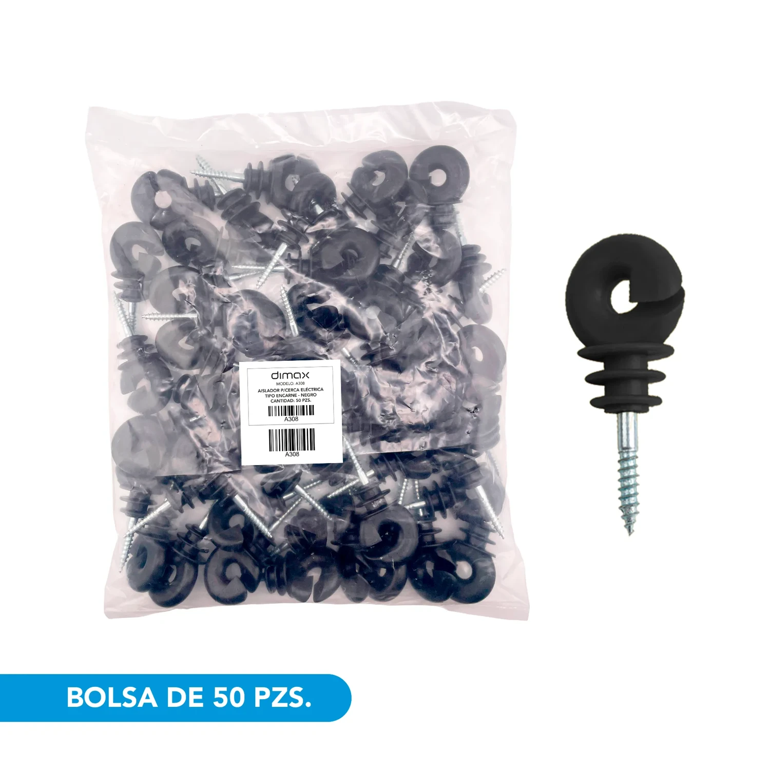 Aislador P/cerca Electrica Tipo Encarne — foto 1