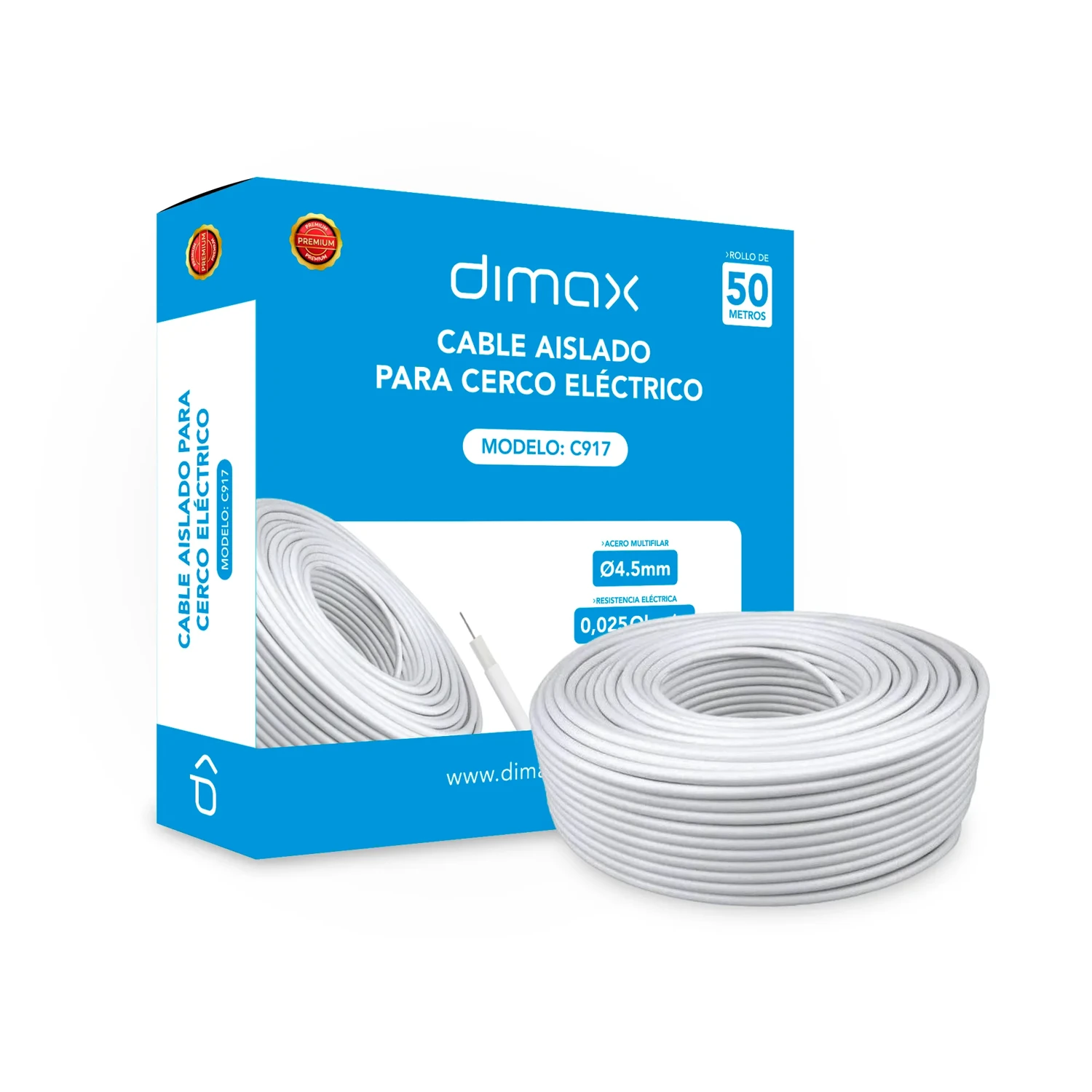 Cable Aislado para Cerca Electrica — foto 1