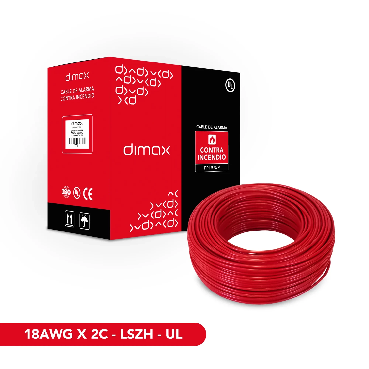 Cable Contra Incendio 18awgx2c-lszh — foto 1