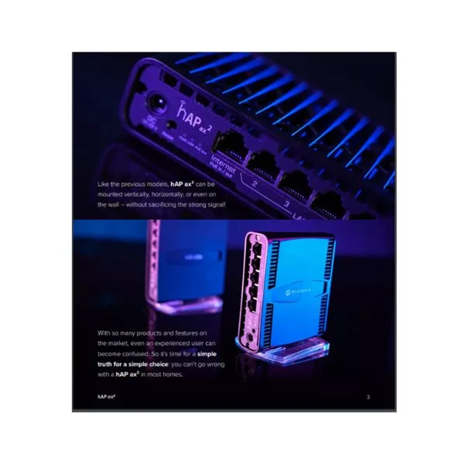 Hap Ax² WIFI 6 Ax1800 Wave 2 Cpu 4 Cor — foto 3
