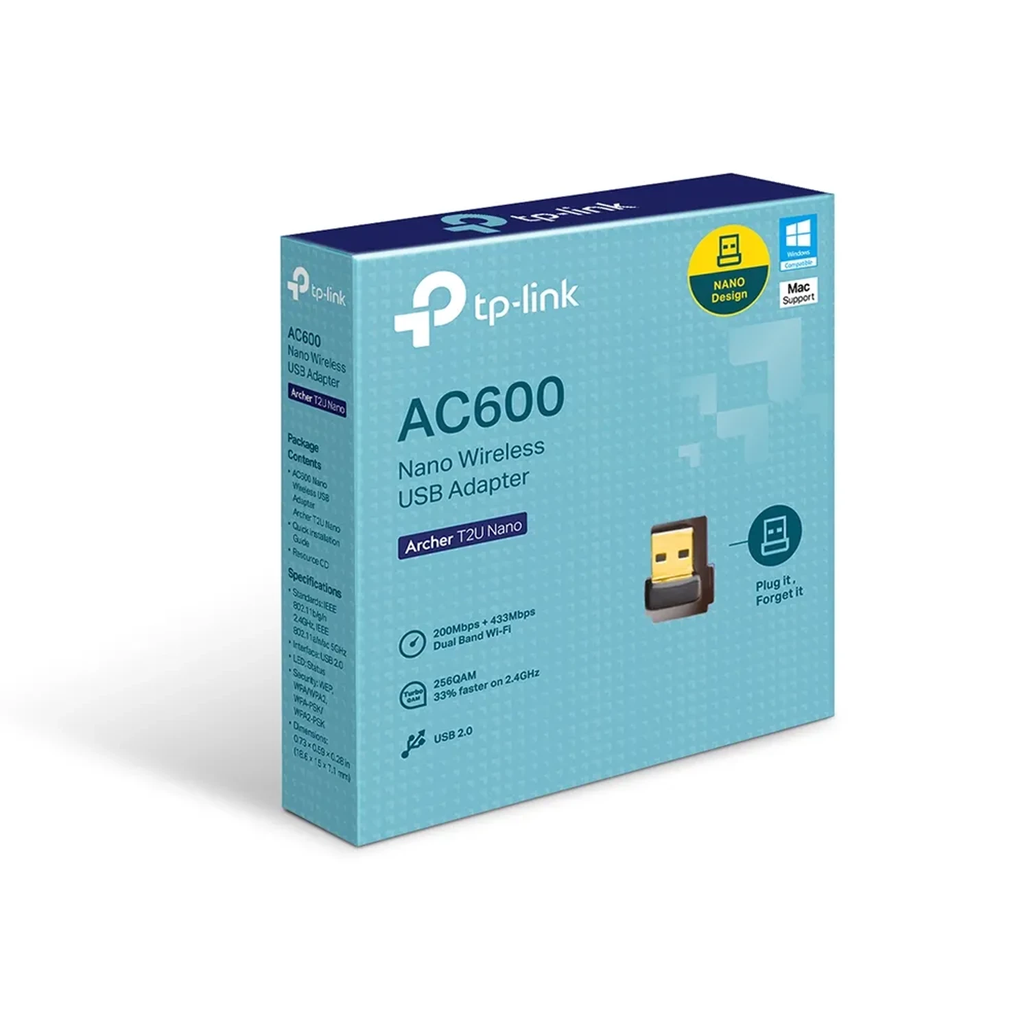 Adaptador USB Inalambrico Nano AC 600 — foto 3