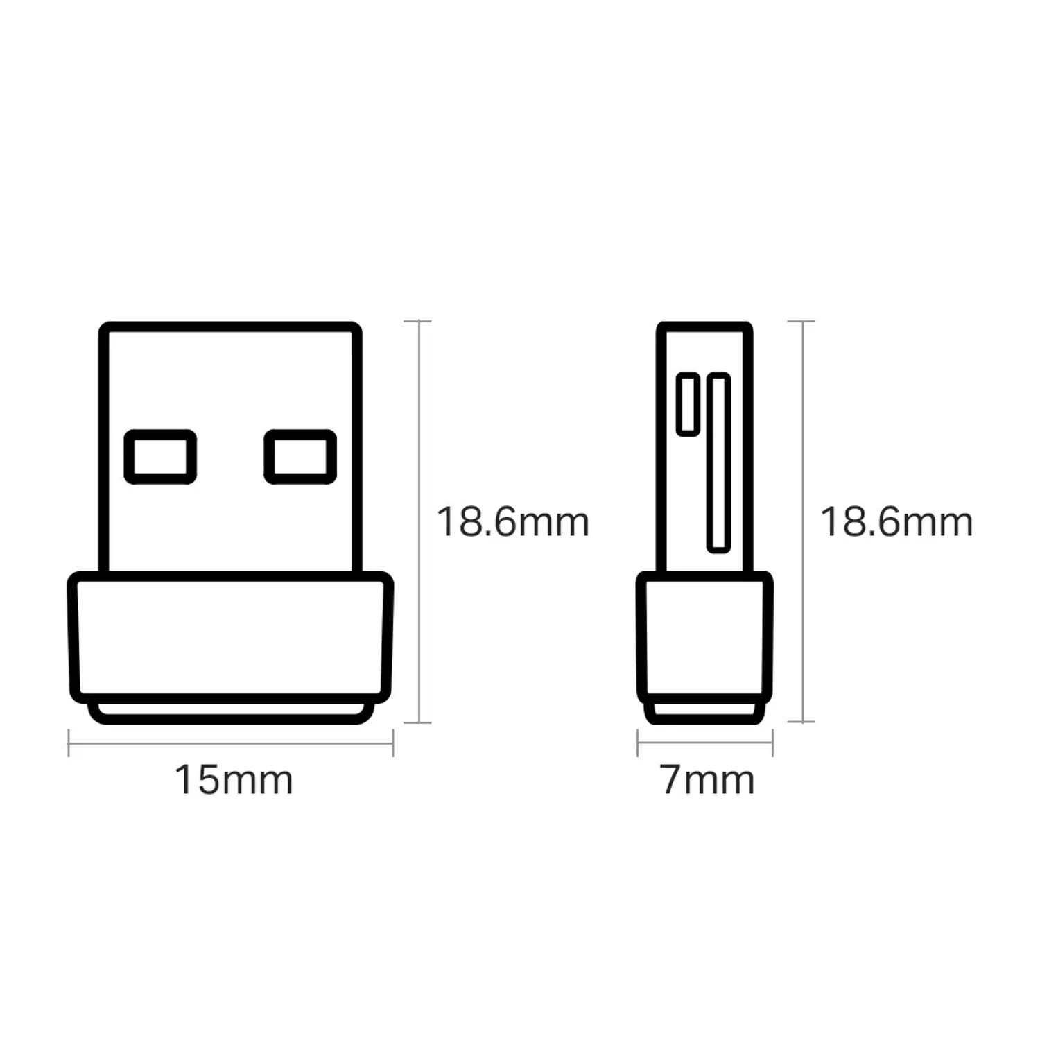Adaptador USB Inalambrico Nano AC 600 — foto 5