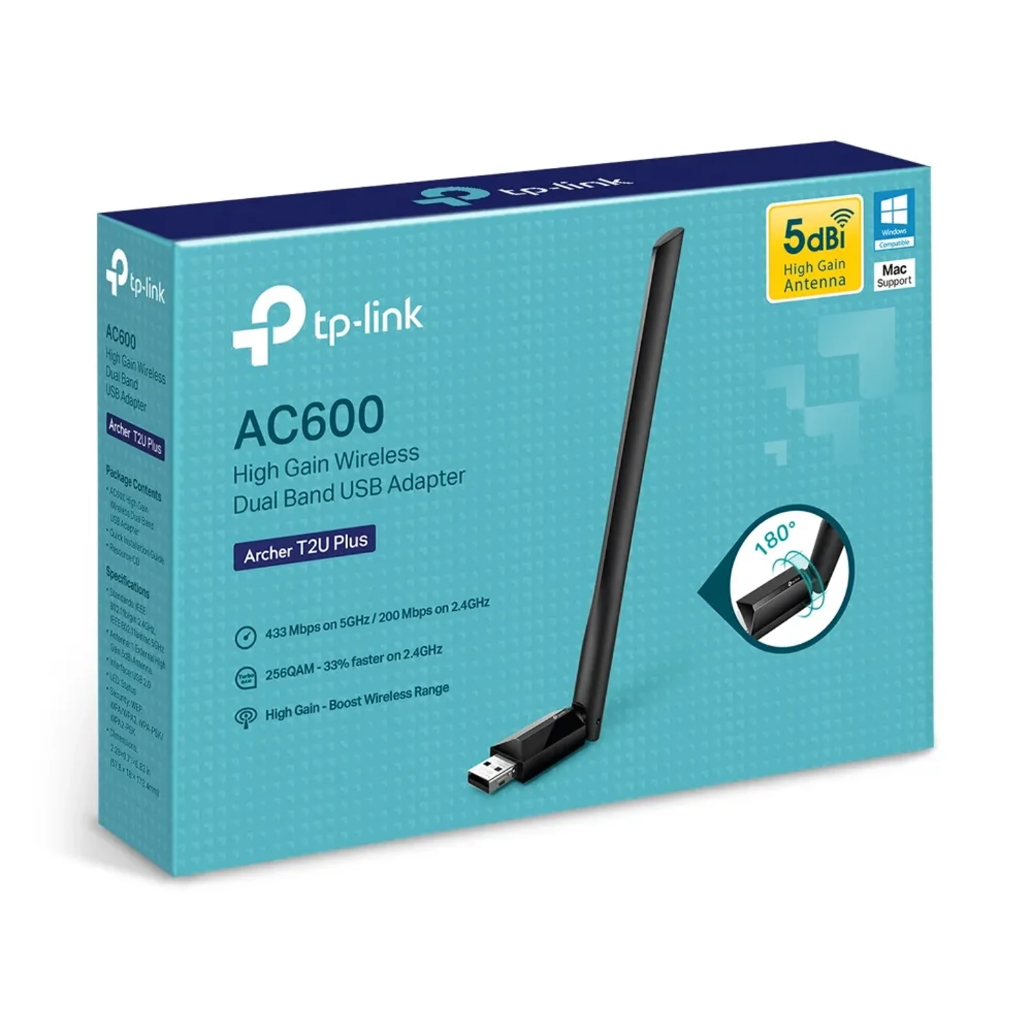 Adaptador USB Inalambrico AC 600 — foto 5