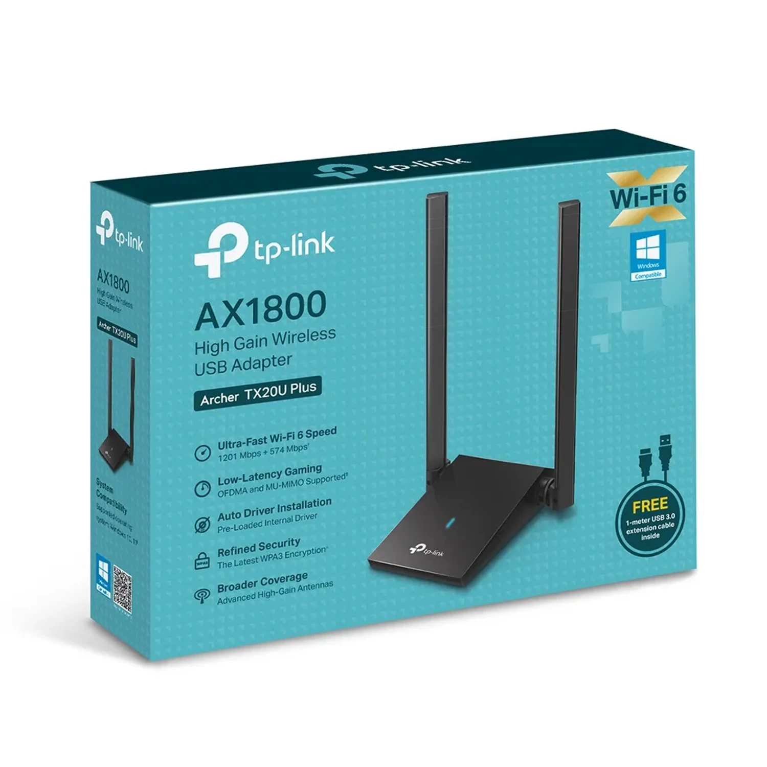 Adaptador USB Inalambrico WIFI 6 Ax1800 — foto 6