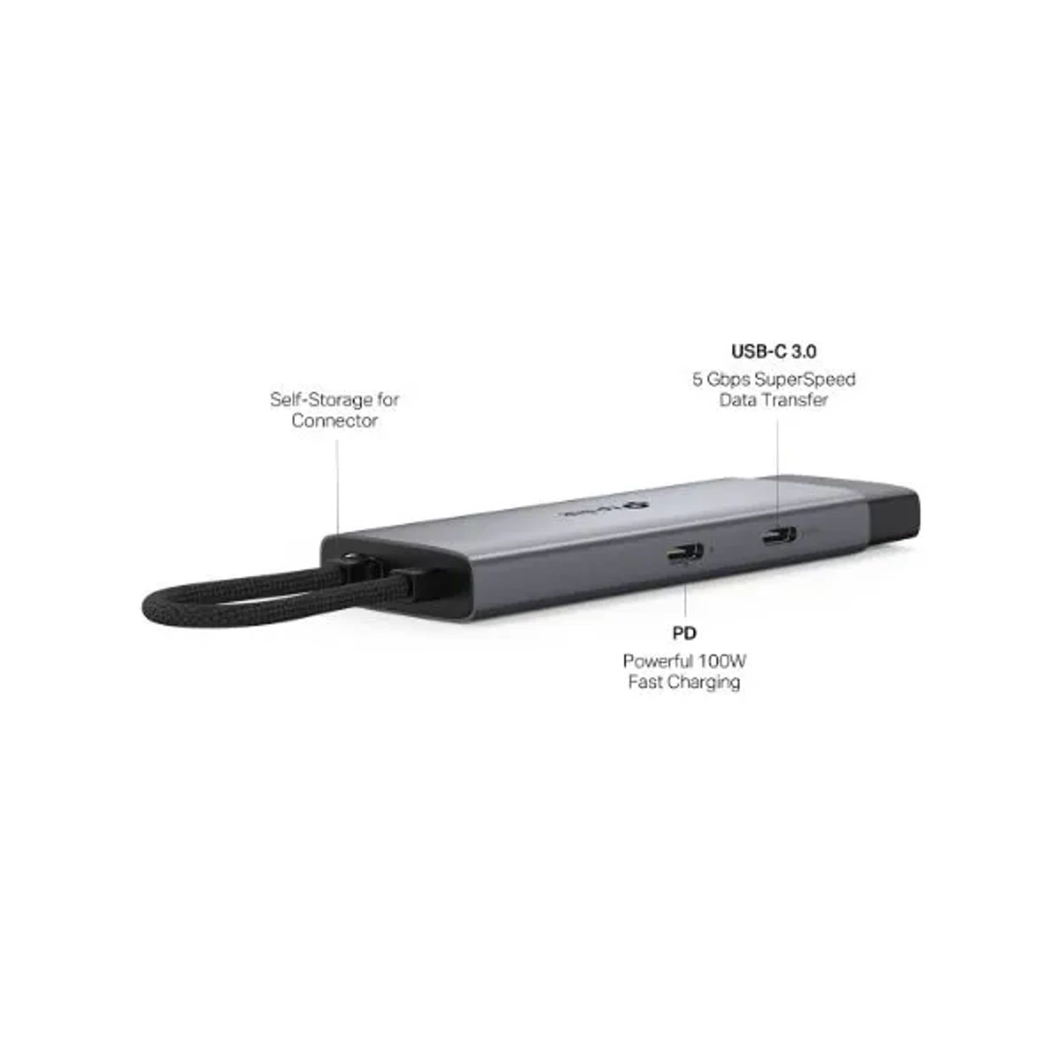 Hub Usb-c 5 en 1 Puerto HDMI 4k@60hz — foto 2