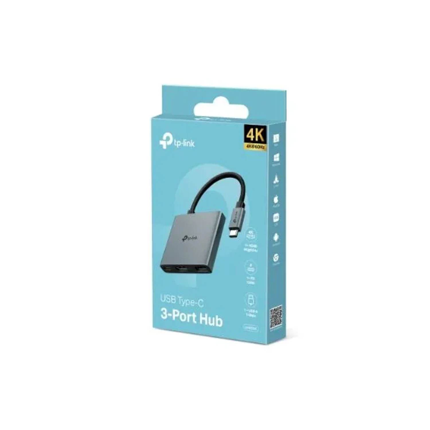 Hub Usb-c 3 en 1 Puerto HDMI 4k@60hz — foto 10